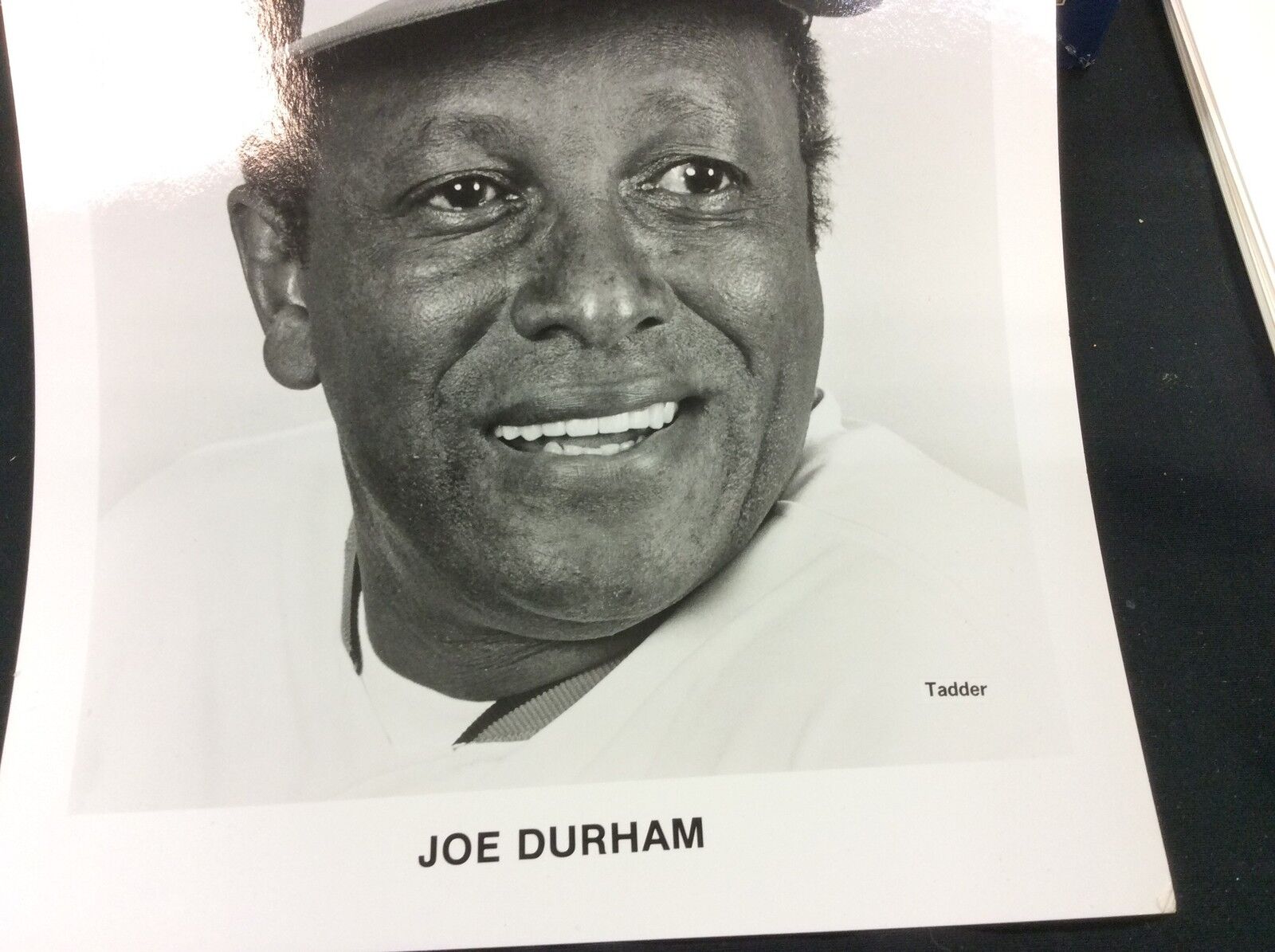 Joe Durham  Baltimore Orioles 8x10 B&W photo Tadder Team Issued photo