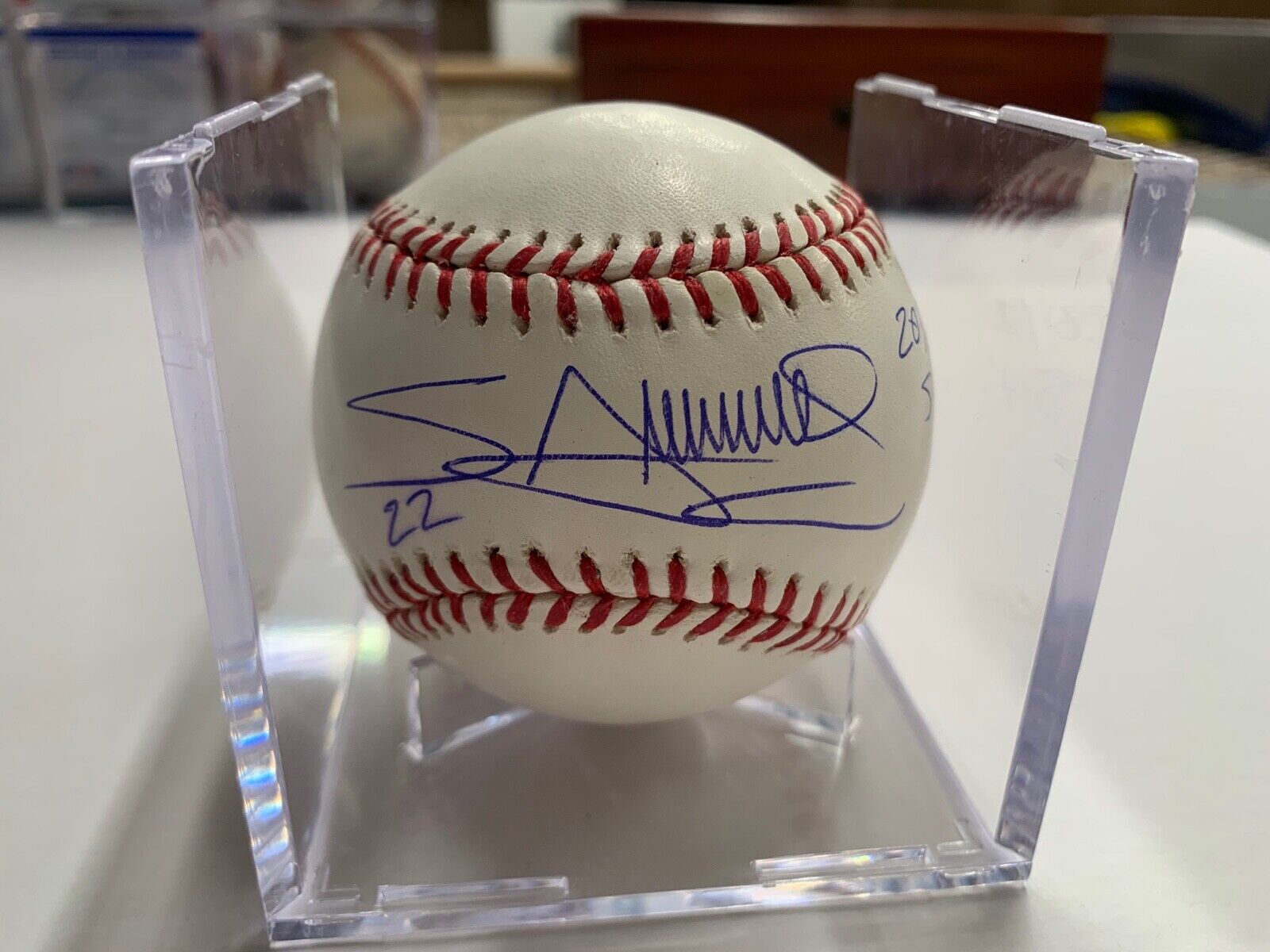 Miguel Sano Twins Autographed Rawlings Baseball PSA Certified #AI48986 MLB