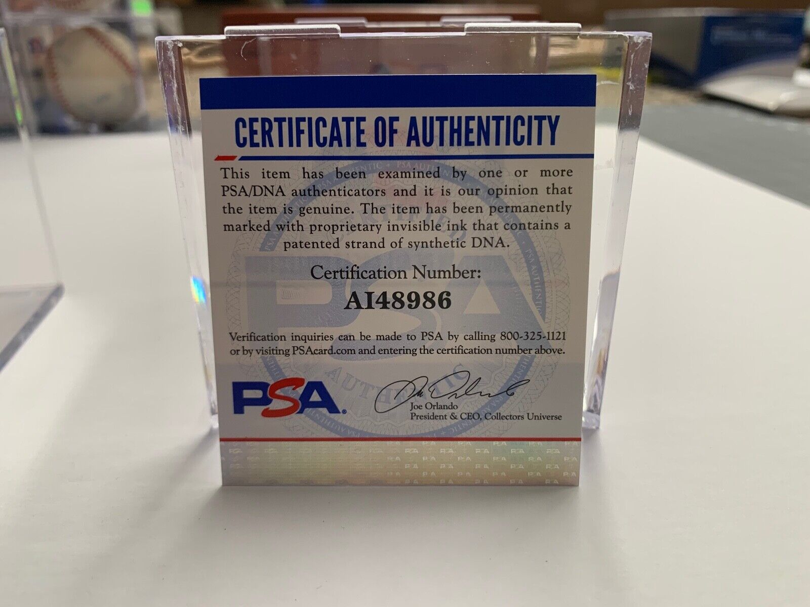 Miguel Sano Twins Autographed Rawlings Baseball PSA Certified #AI48986 MLB