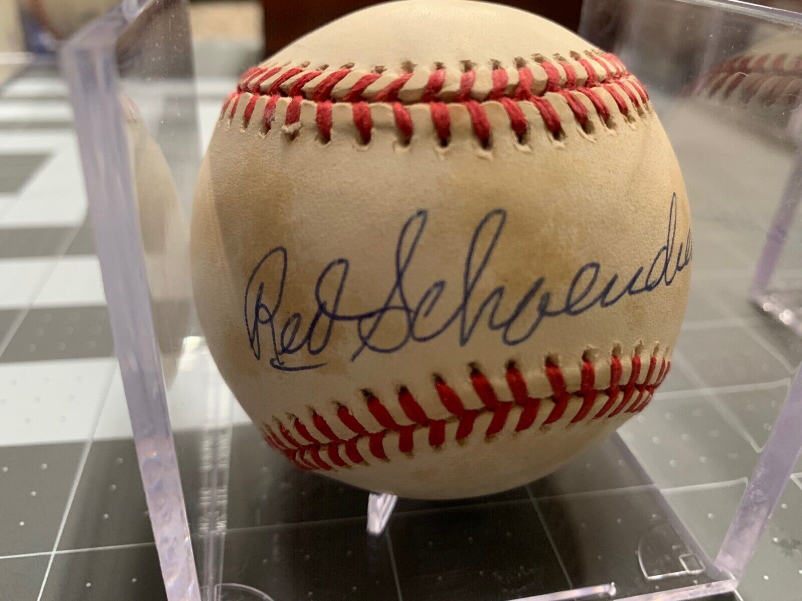 Red Schoendienst Autographed William White Baseball PSA Certfied #AI63882 MLB