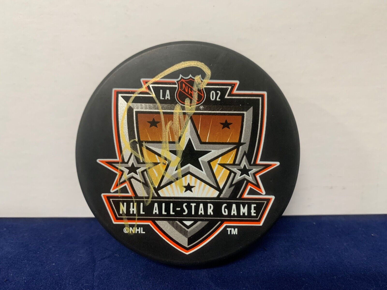 Teemu Selanne Autographed Signed 2002 All Star Game Licensed Puck with PSA COA