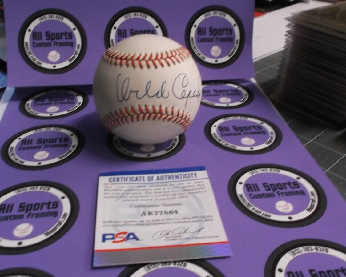 Orlando Cepeda San Francisco Autographed Baseball PSA #AK77864