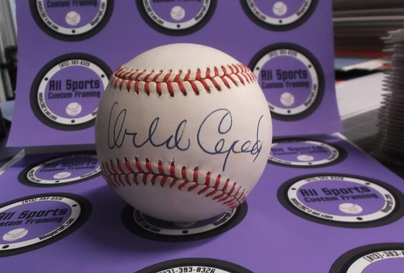 Orlando Cepeda San Francisco Autographed Baseball PSA #AK77864