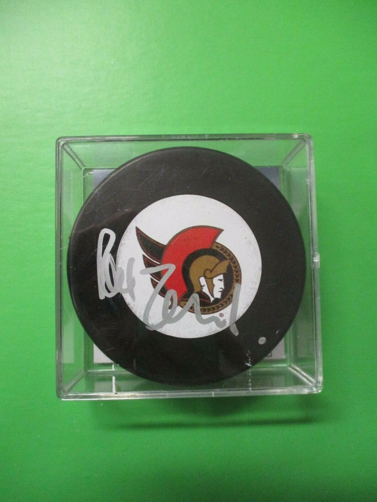 Ray Emery Ottawa Senators Signed Autographed NHL Licensed Hockey Puck B with JSA