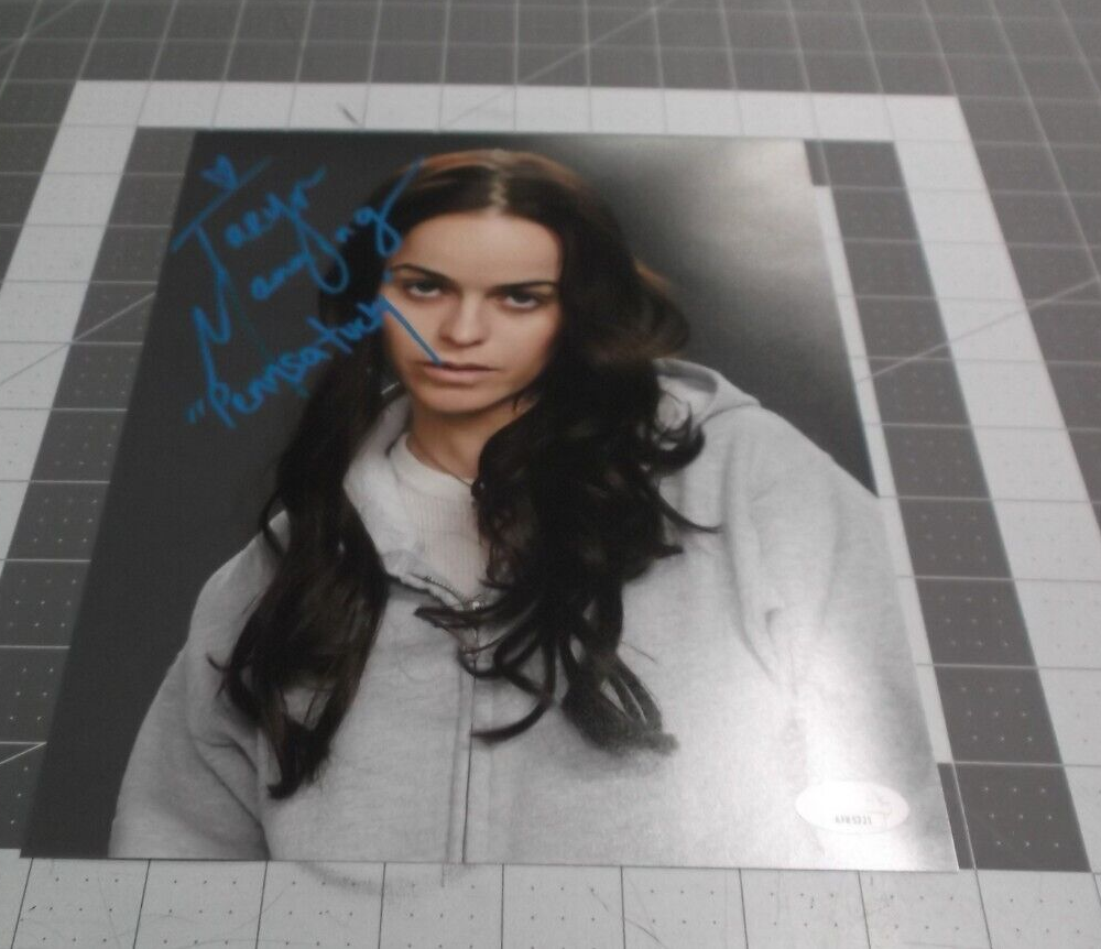 Taryn Manning Autographed 8x10 Photo Orange is the new Black JSA #AF85321 Blue