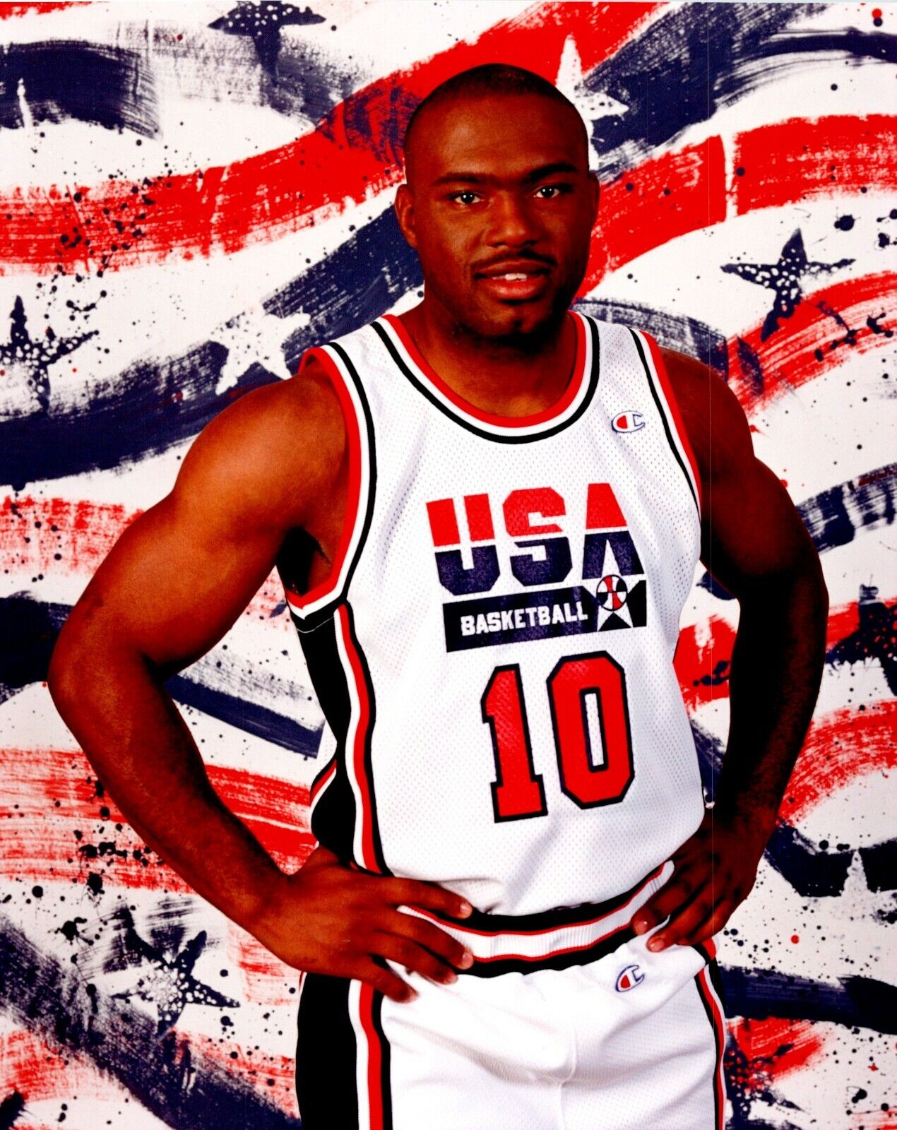 Tim Hardaway Team USA 8x10 Color Photo