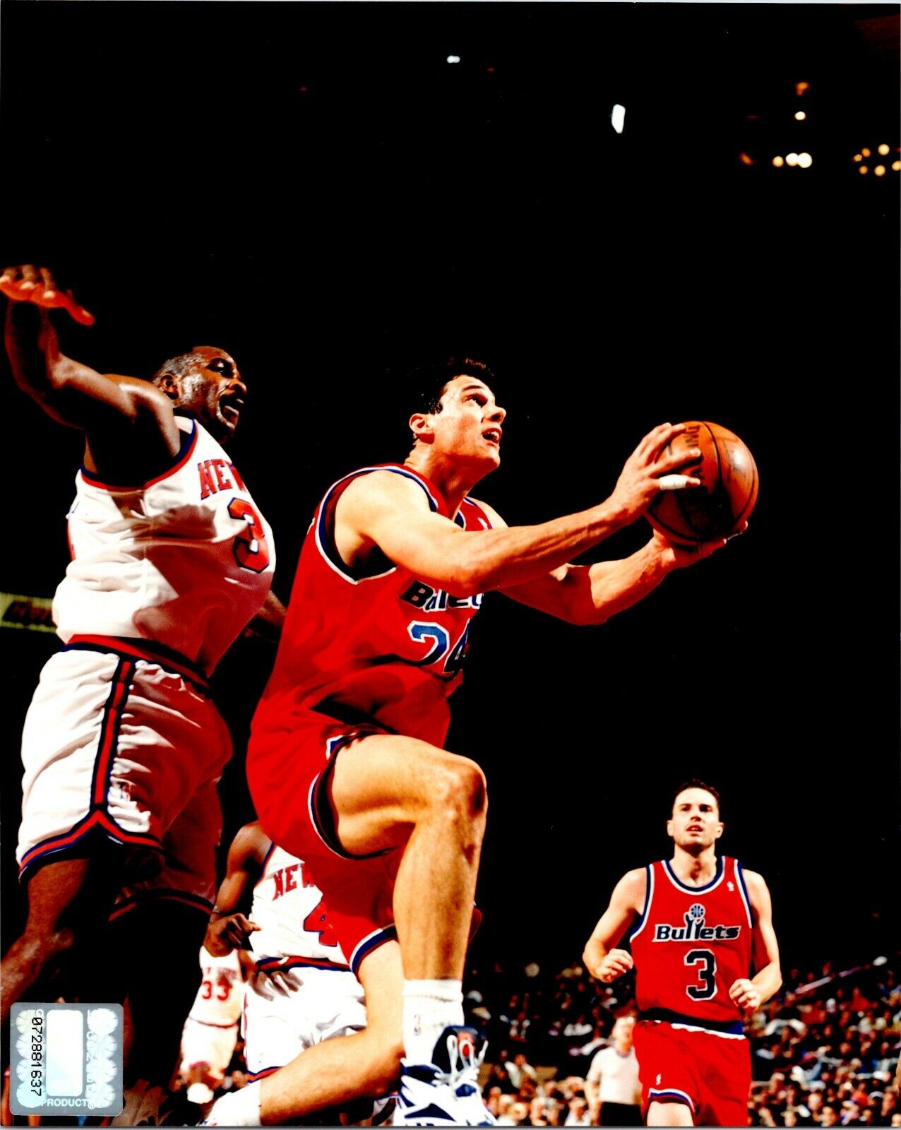 Tom Gugliotta Washington Bullets  8x10 Color Photo