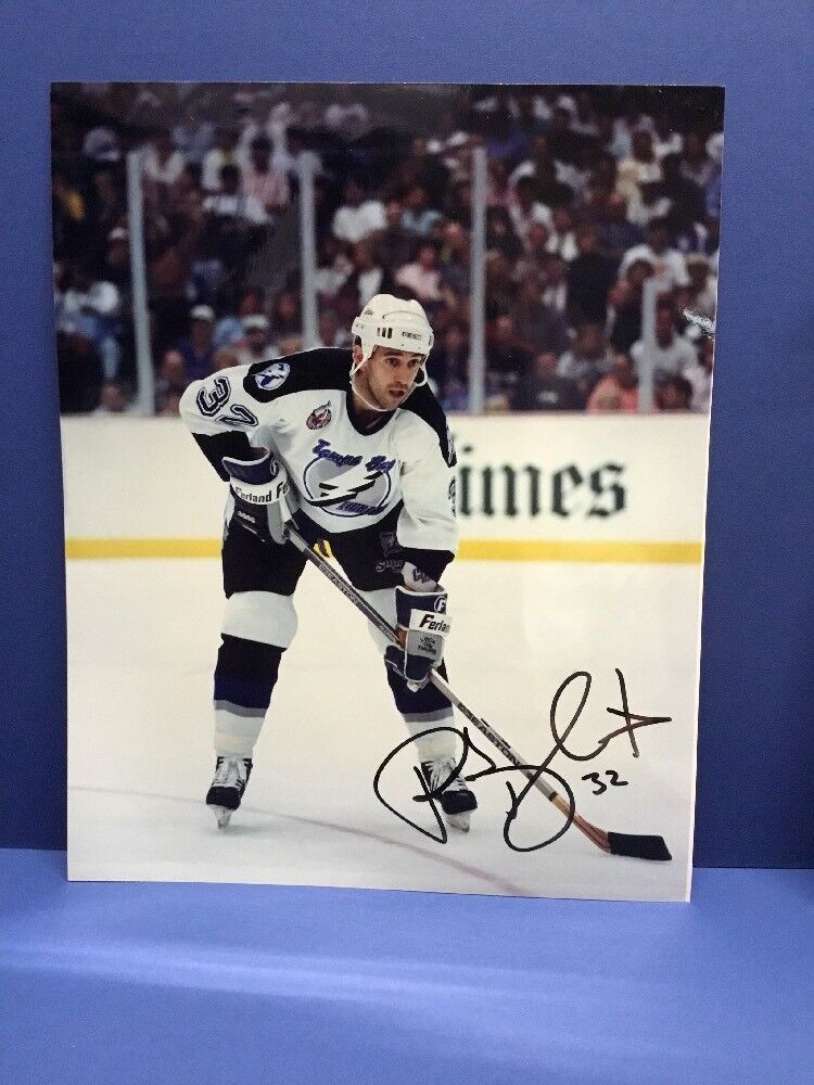 Peter Taglianetti Tampa Bay Lightning Autographed 8x10 Photo