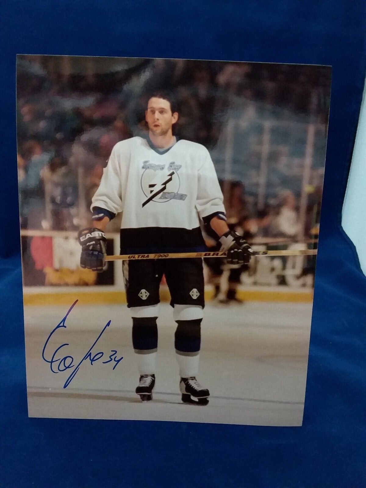 Enrico Ciccone Tampa Bay Lightning Autographed 8x10 Photo