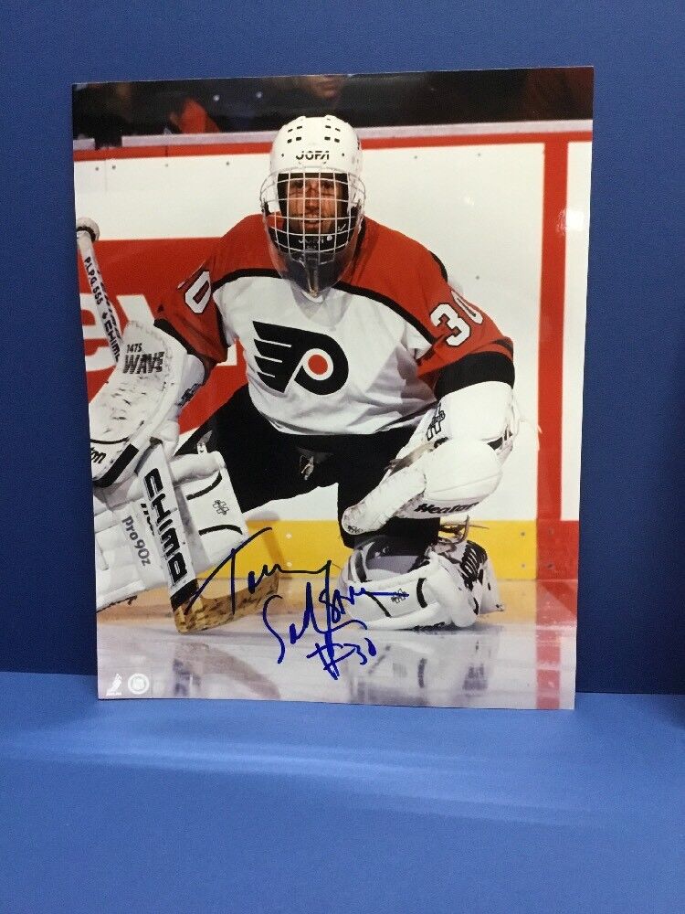 Tommy Soderstrom Philadelphia Flyers Autographed 8x10 Photo