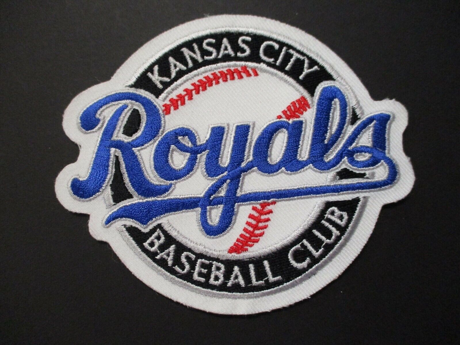 Kansas City Royals Baseball Club MLB Patch Size 3.5 x 4.25 inches