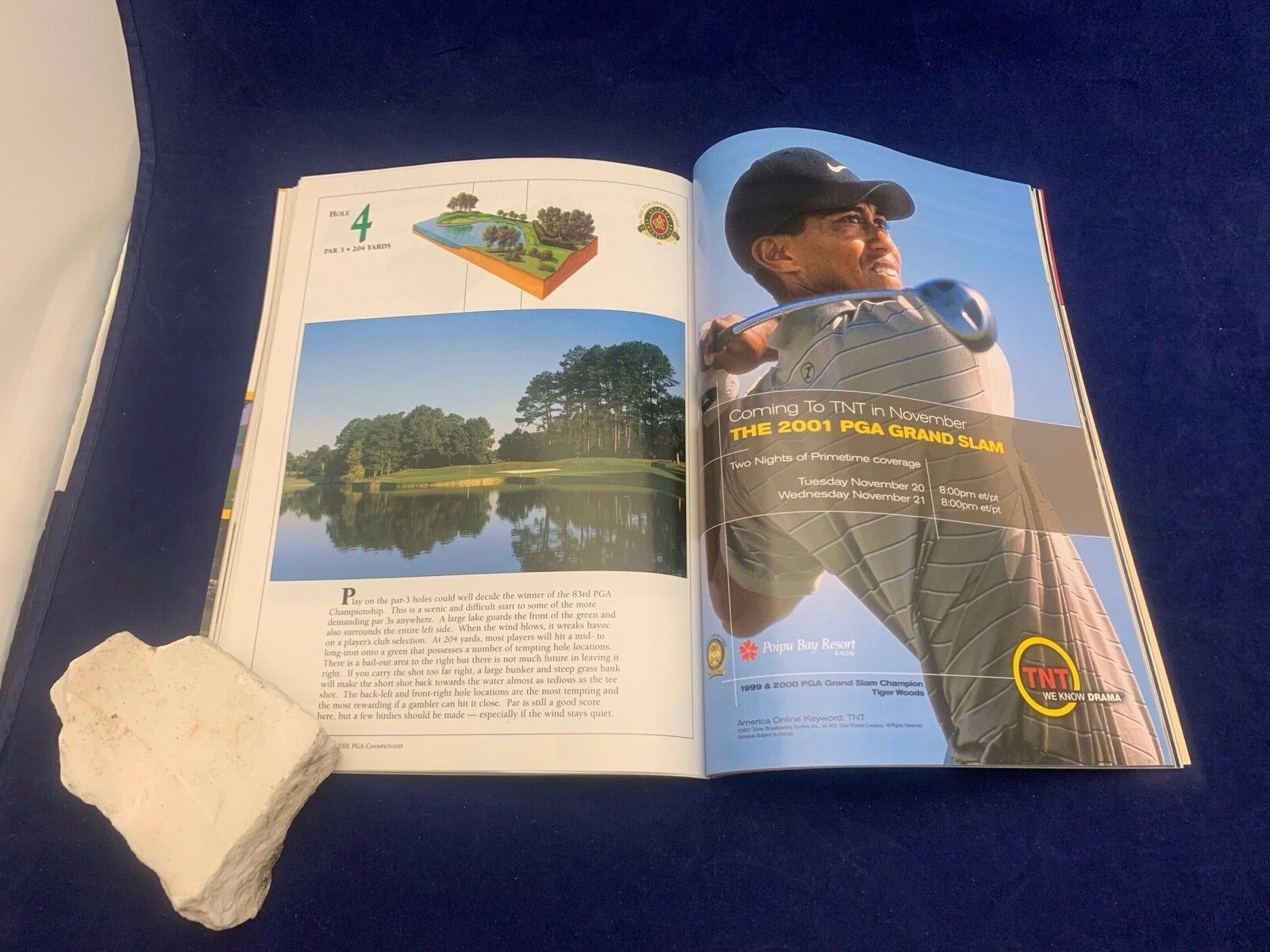 The 83rd PGA Championship 2001 Official Golf Program Atlanta Athletic Club Guide