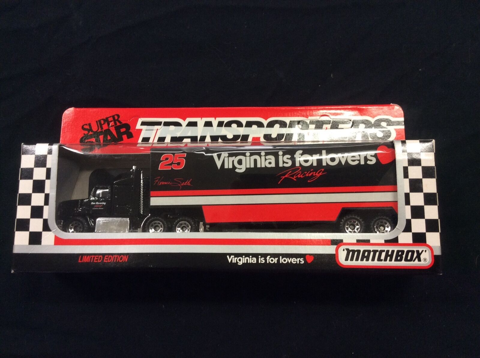 Matchbox Superstar Transporters Virginia is for lovers Hermie Sadler