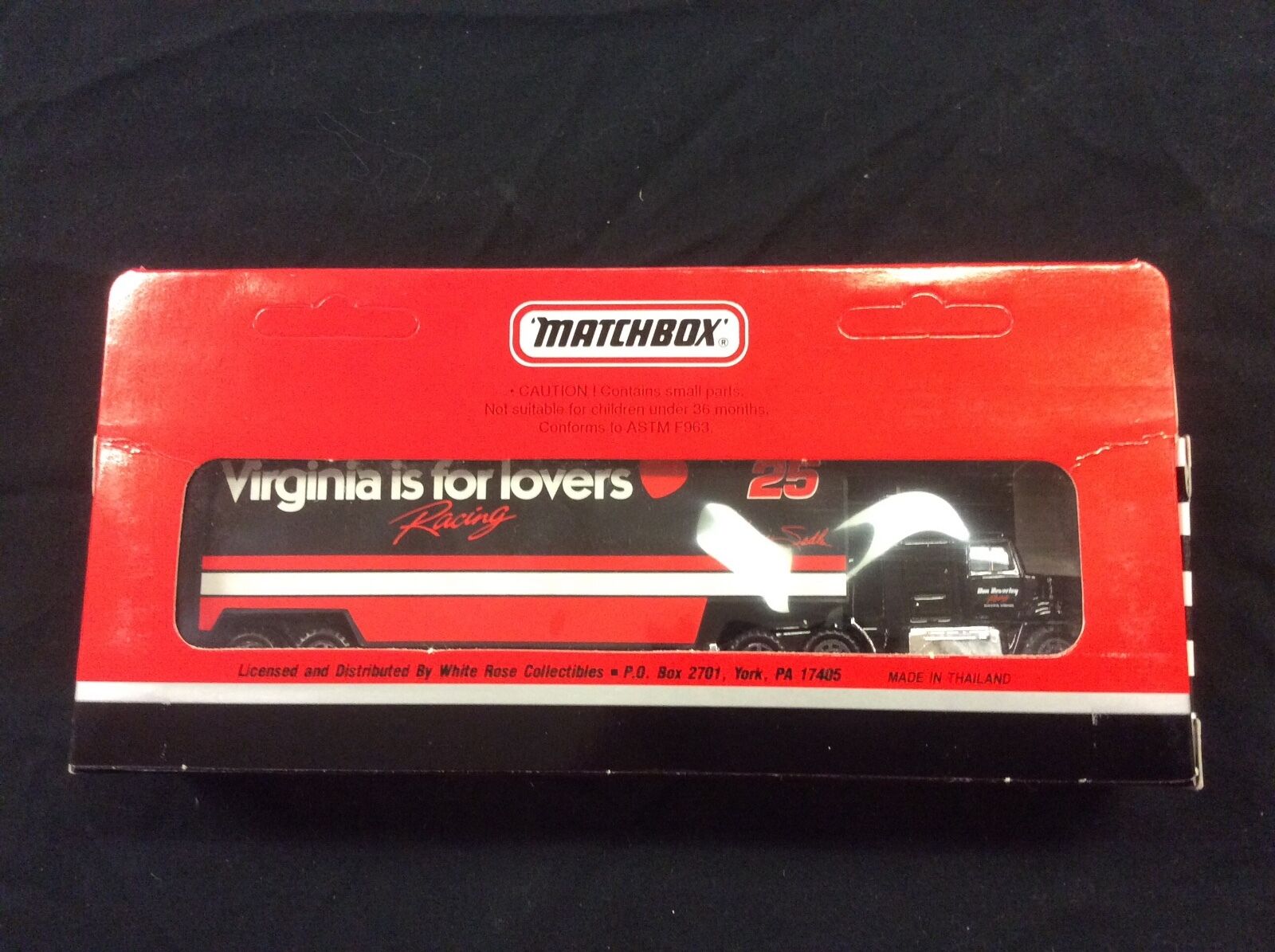 Matchbox Superstar Transporters Virginia is for lovers Hermie Sadler