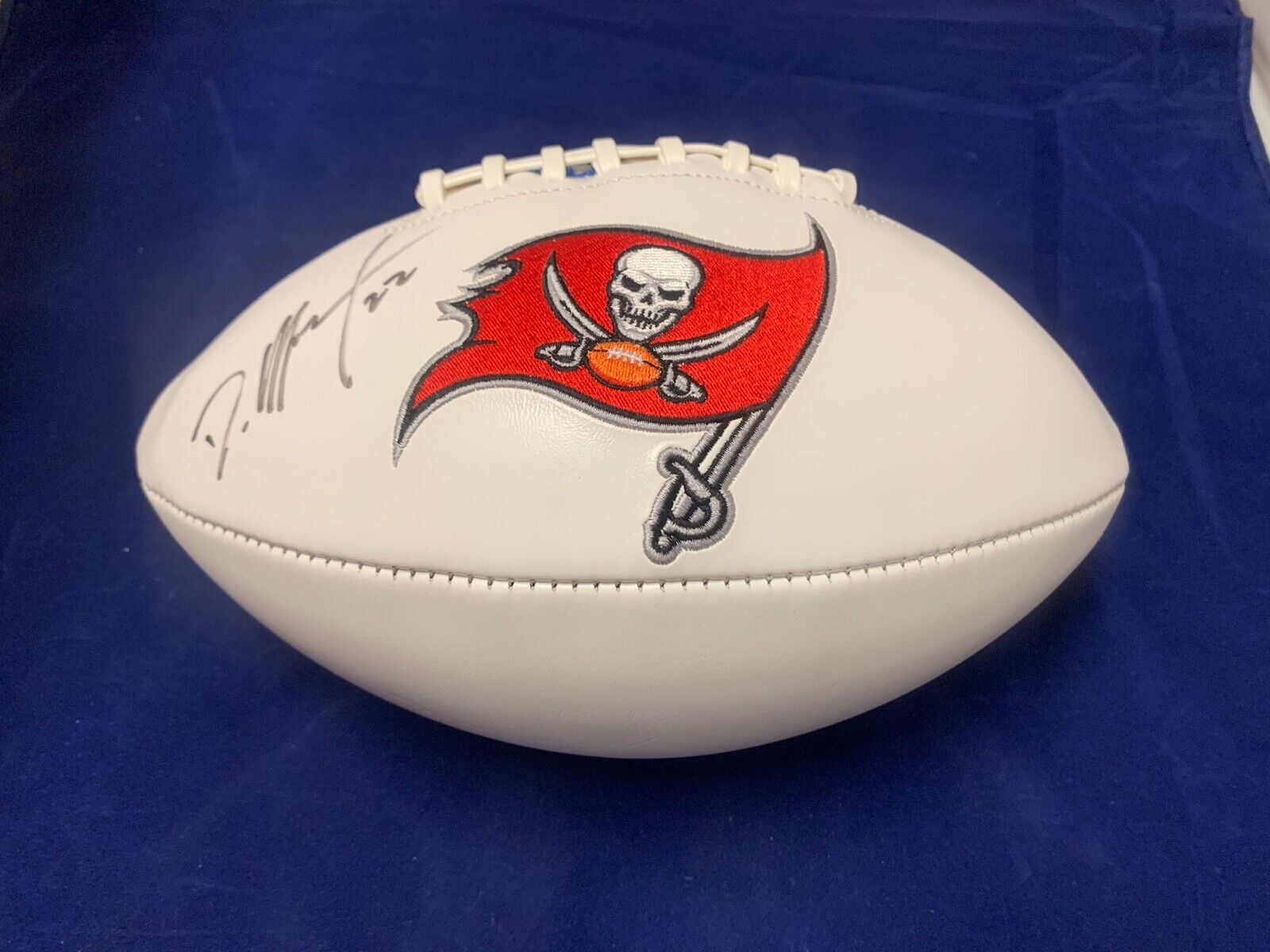 Doug Martin Autographed Tampa Bay Buccaneers Logo Football with All Sports COA