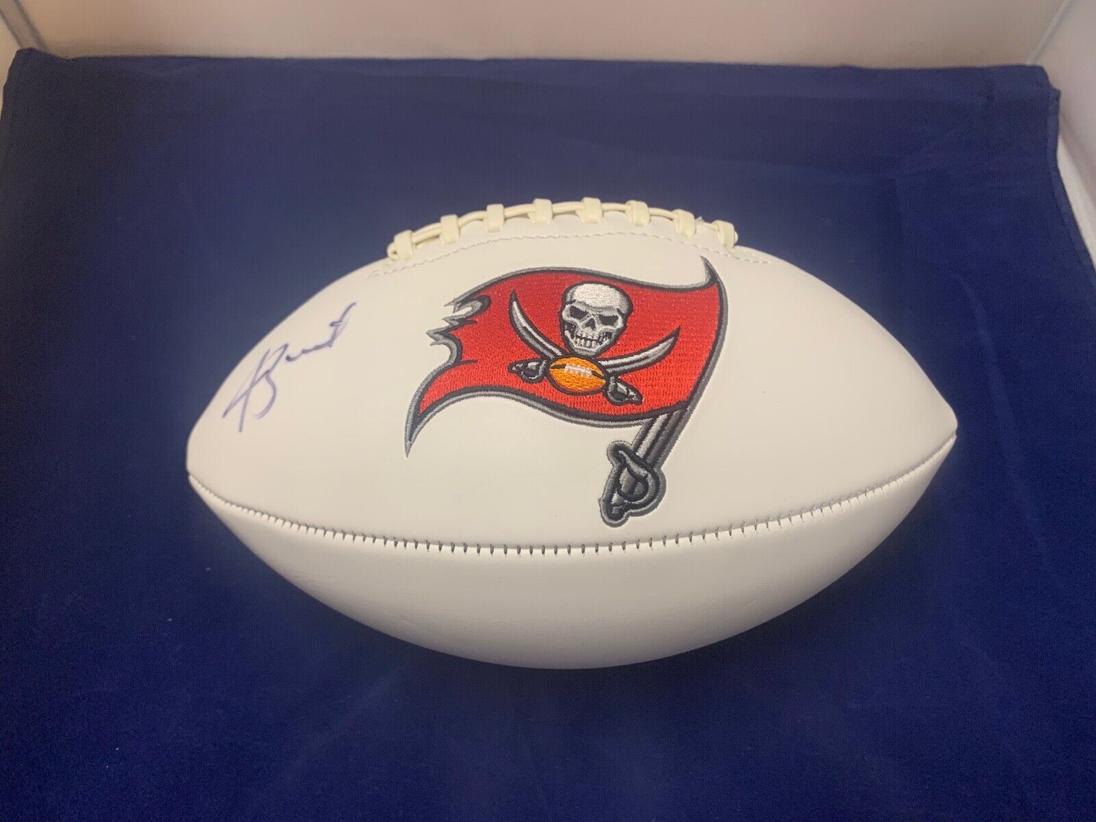 Jameis Winston Autographed Tampa Bay Bucs Logo Football with All Sports COA