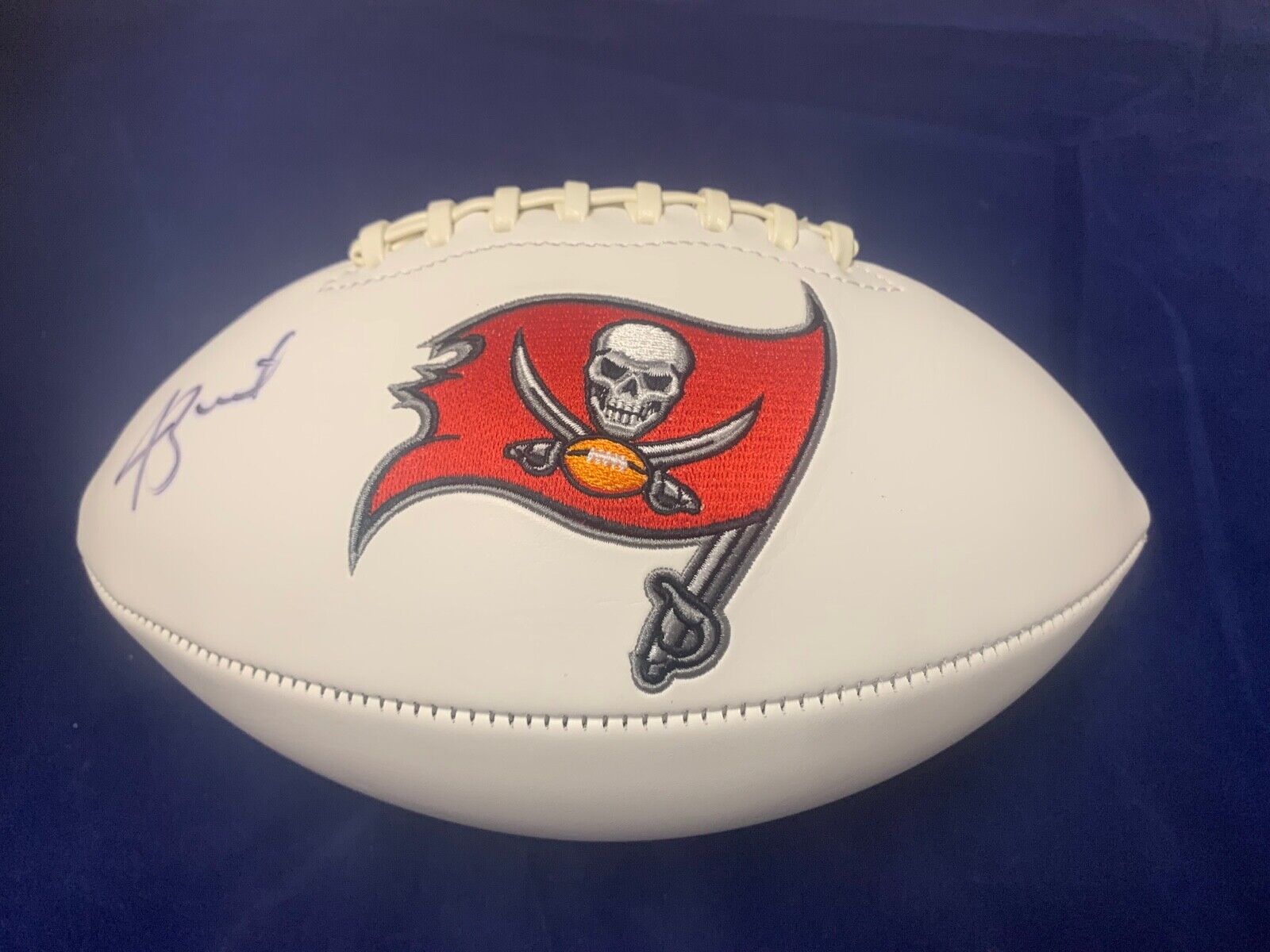 Jameis Winston Autographed Tampa Bay Bucs Logo Football with All Sports COA