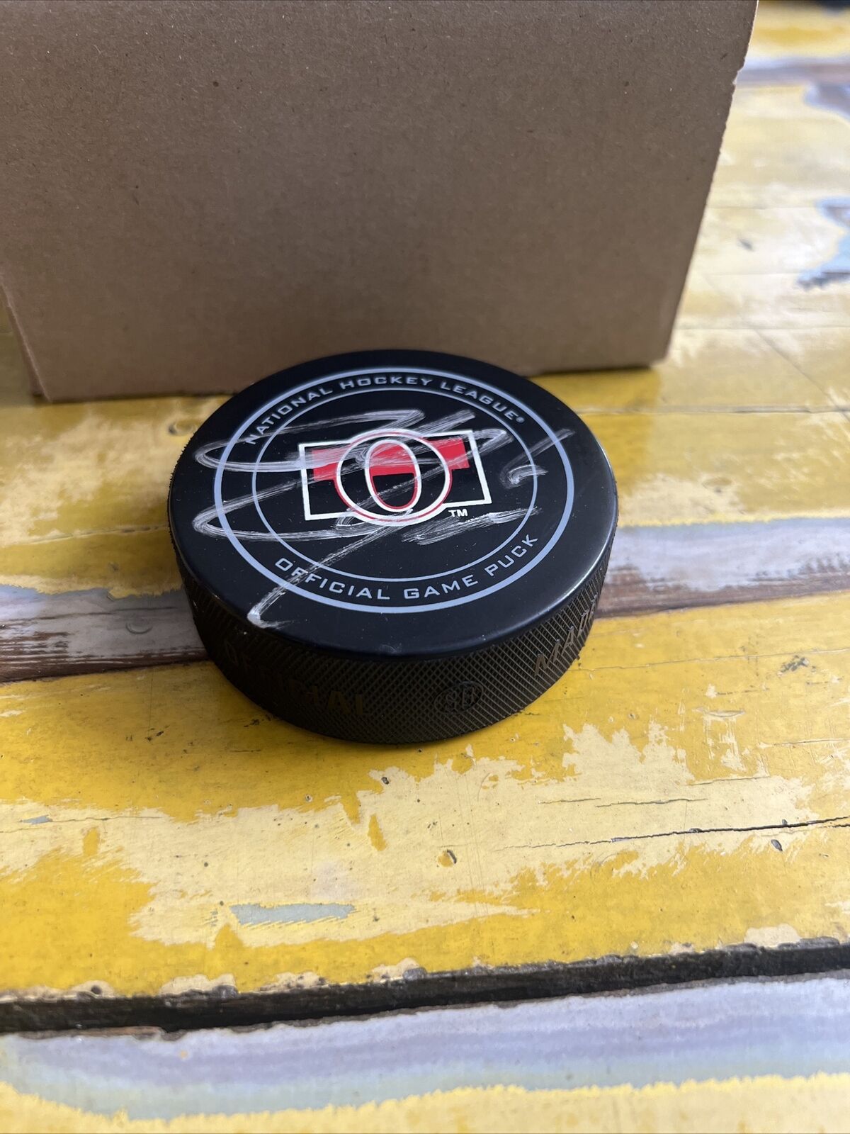 NHL Bobby Ryan Autographed Signed Senators Official Game Puck JSA COA