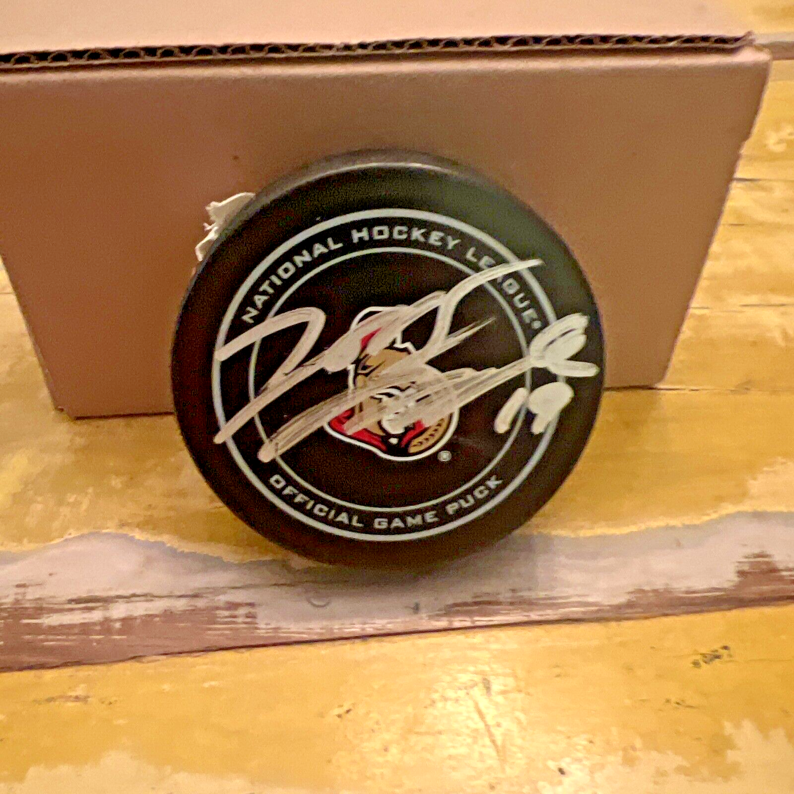 NHL Jason Spezza Autographed Signed Senators Official Game Puck JSA COA