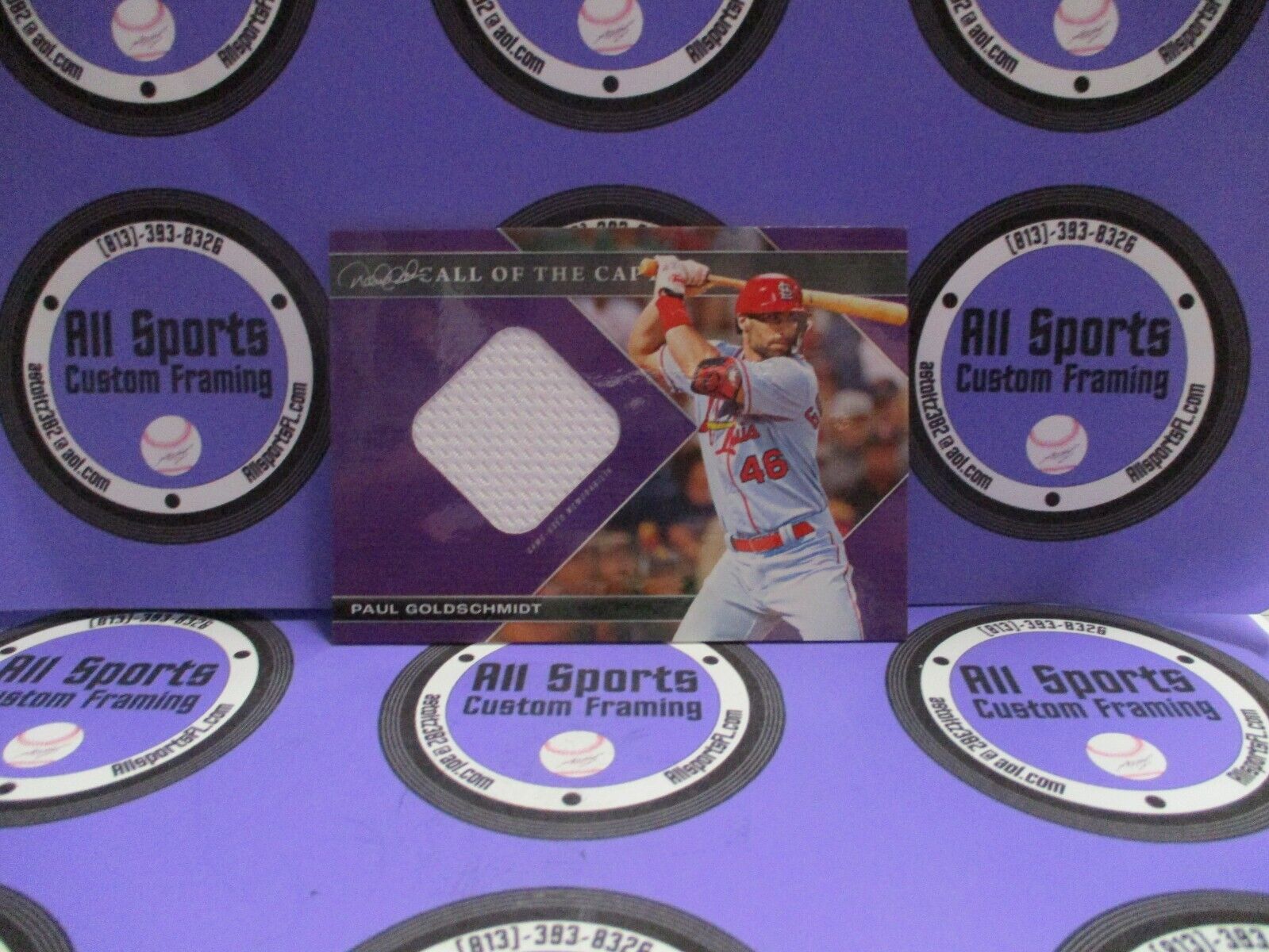 Paul Goldschmidt Cardinals 2022 Derek Jeter COTC Jersey Card #10/50 Baseball MLB