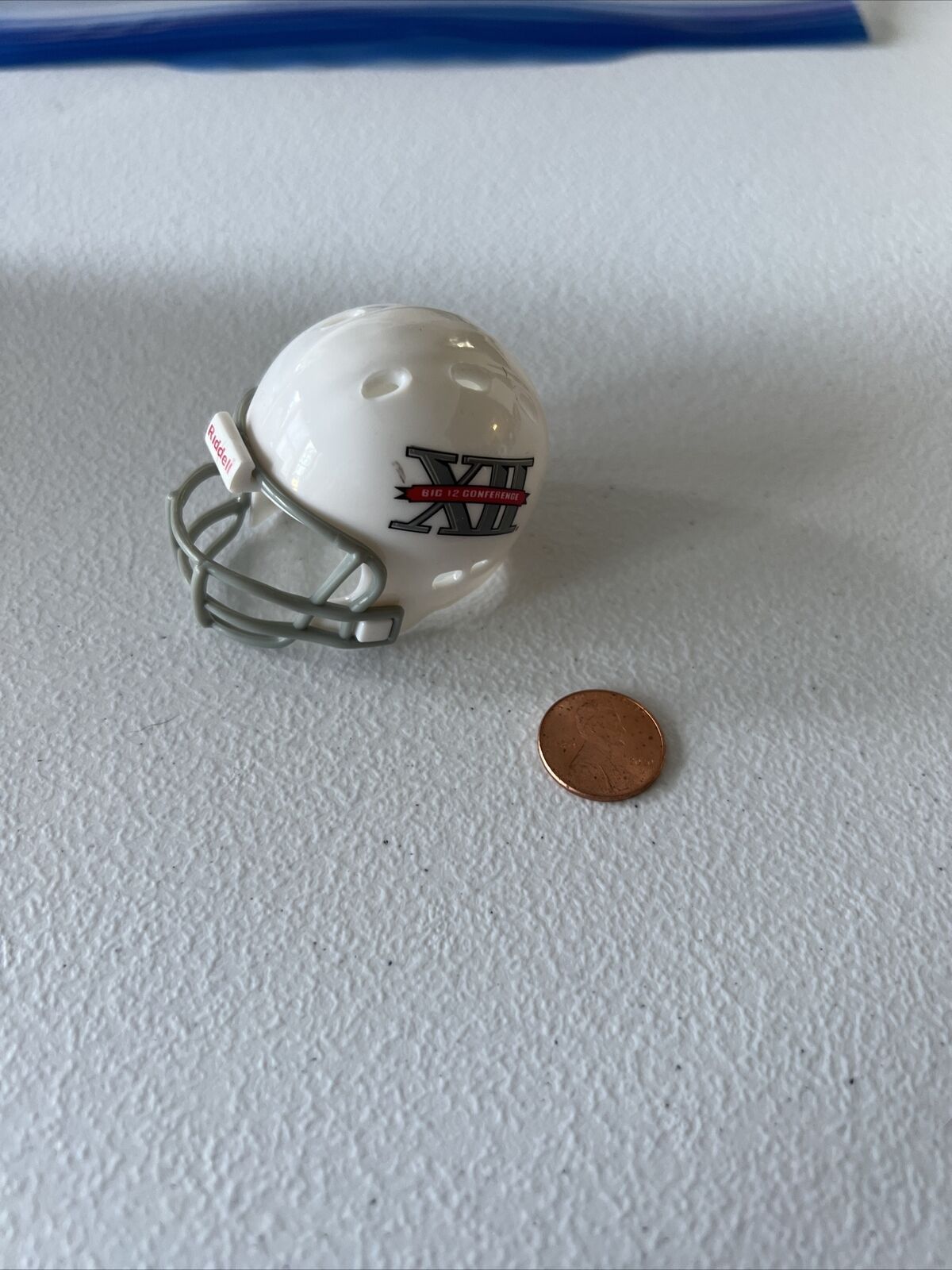 NCAA Big 12 Conf. Riddell Brand Licensed July 2013 Mini Helmet Pocket Size New