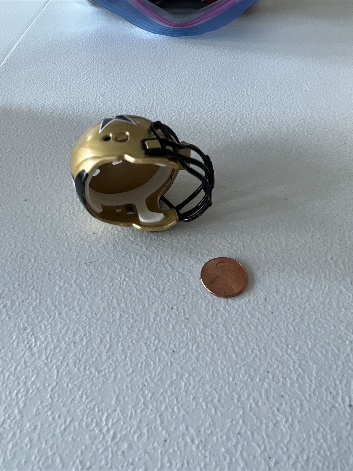 NCAA Vanderbilt Riddell Brand Licensed May 2013 Mini Helmet Pocket Size