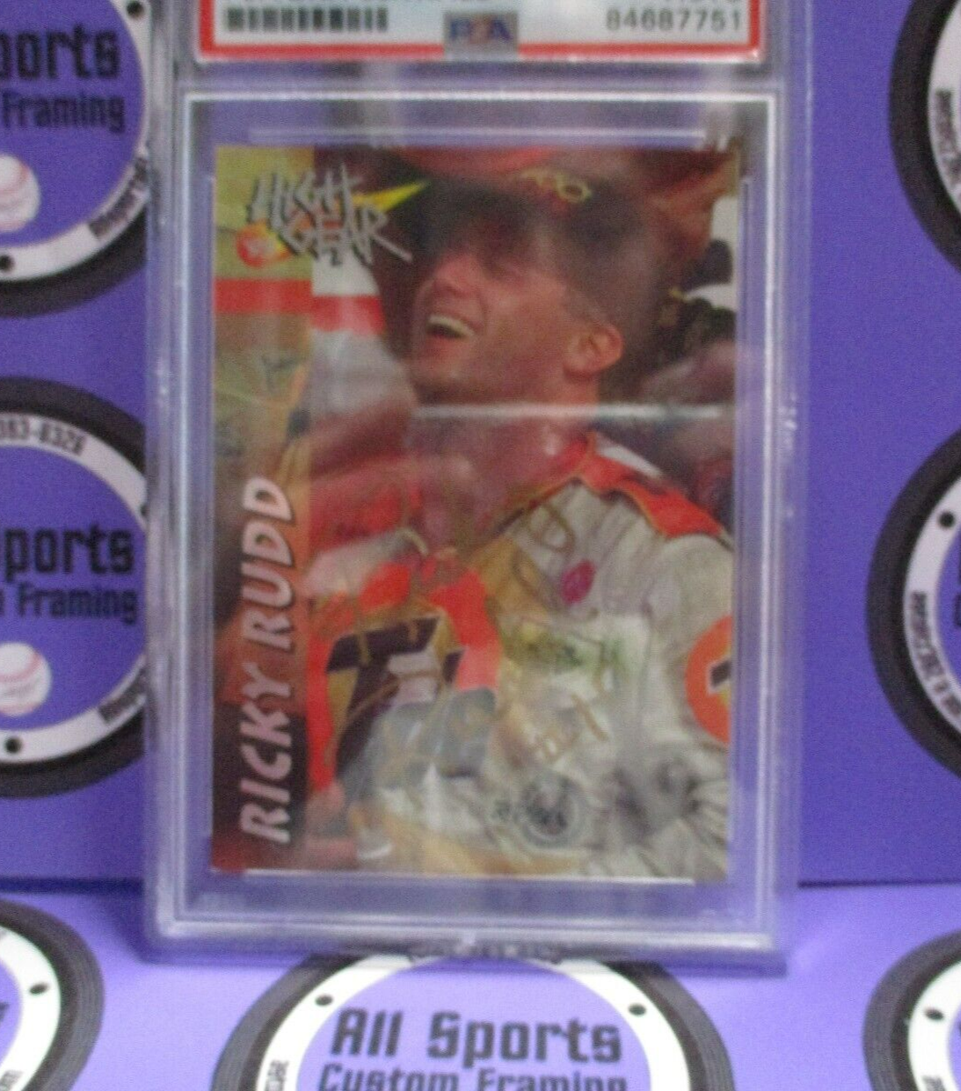 Ricky Rudd Autographed Signed 1995 Wheels High Gear Racing Card #89 PSA Slab