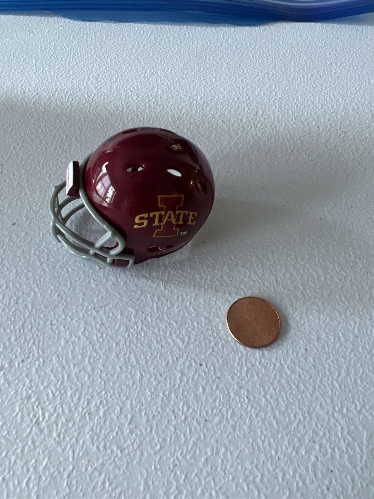 NCAA Iowa State  Riddell Brand Licensed July 2013  Mini Helmet Pocket Size New