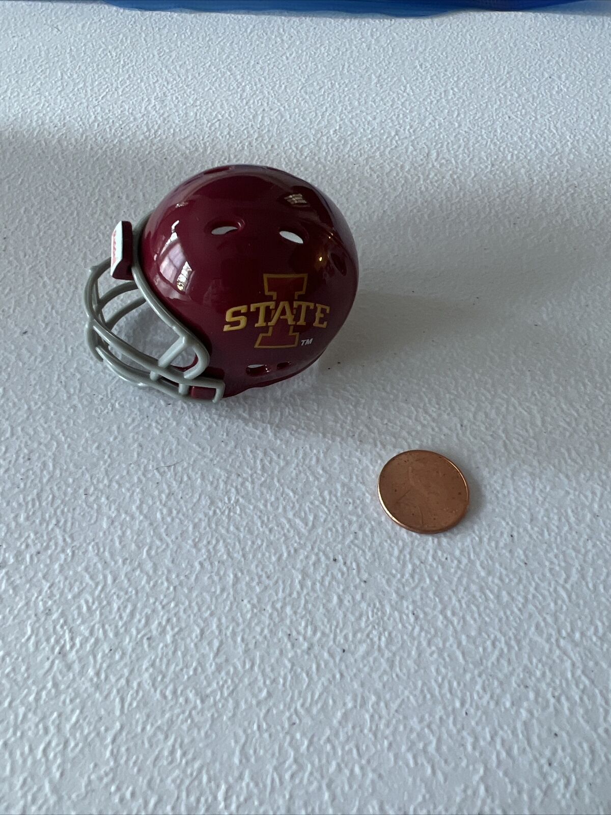 NCAA Iowa State  Riddell Brand Licensed July 2013  Mini Helmet Pocket Size New