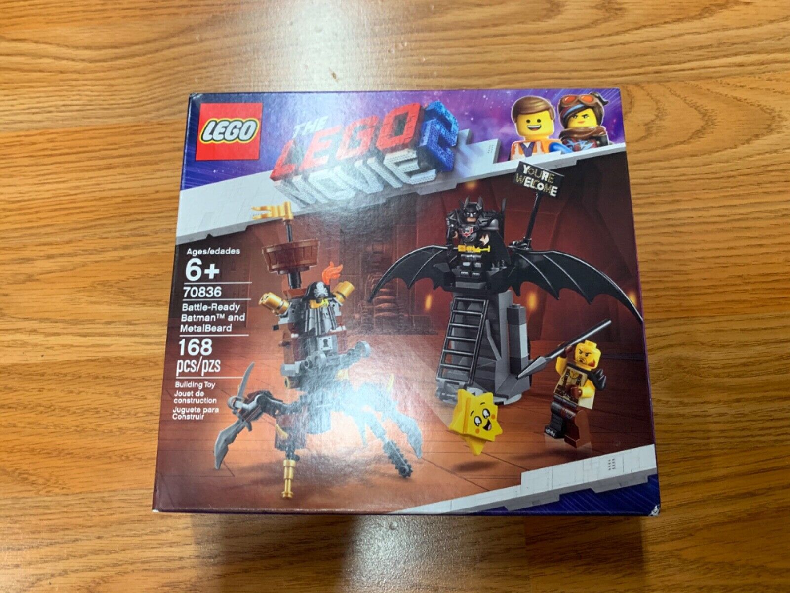 The LEGO Movie 2 70836 Battle-Ready Batman & Metalbeard