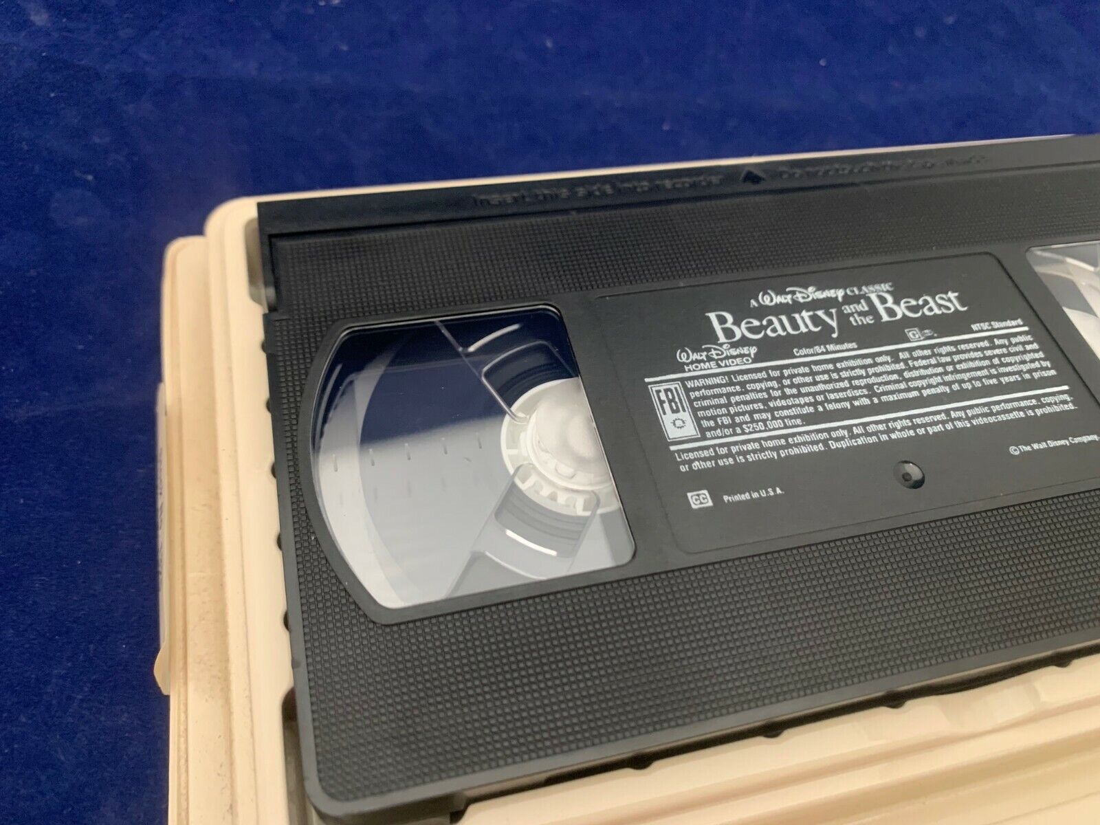 Walt Disneys Beauty and the Beast VHS Black Diamond The Classics PreOwned