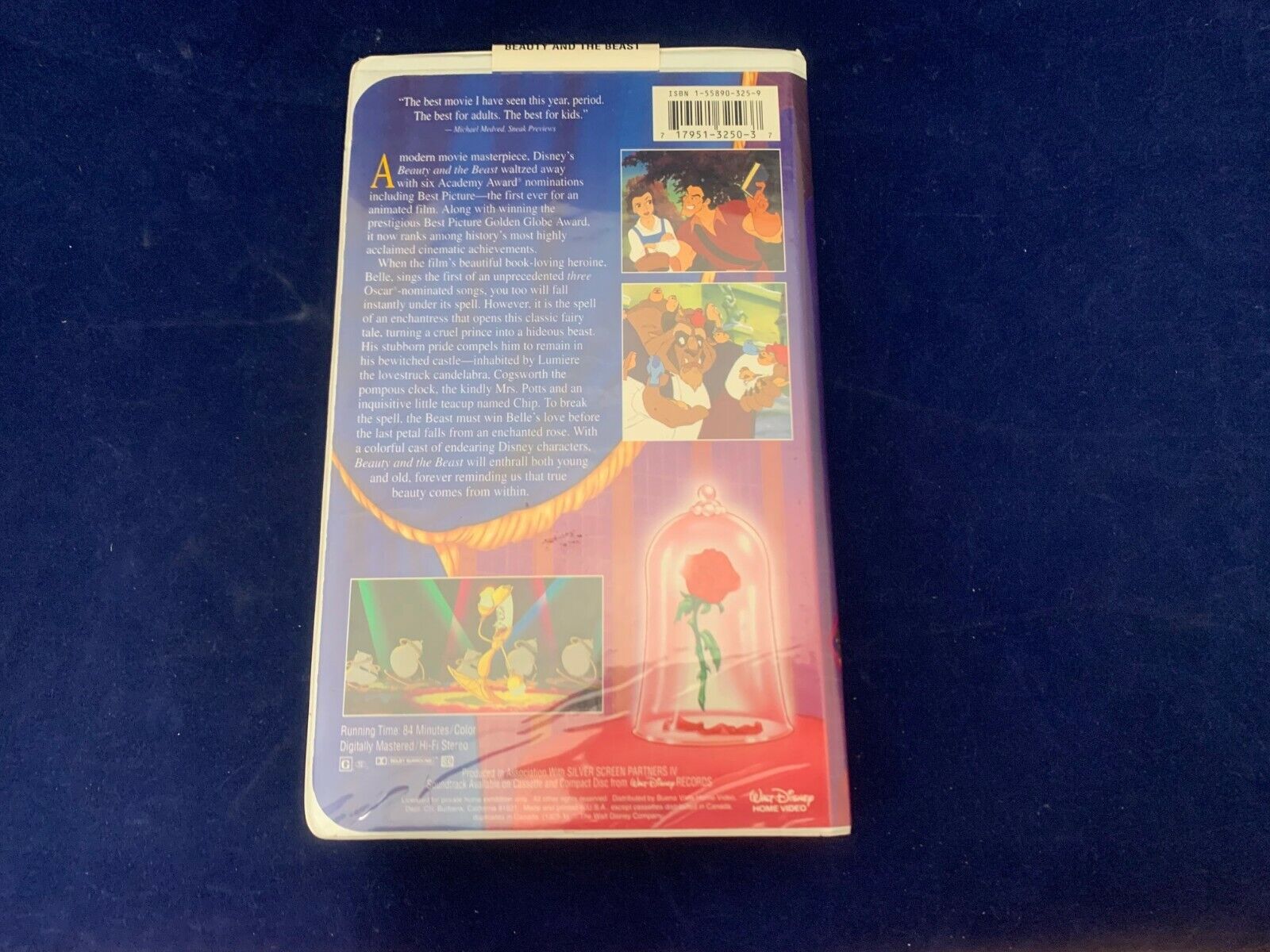 Walt Disneys Beauty and the Beast VHS Black Diamond The Classics PreOwned