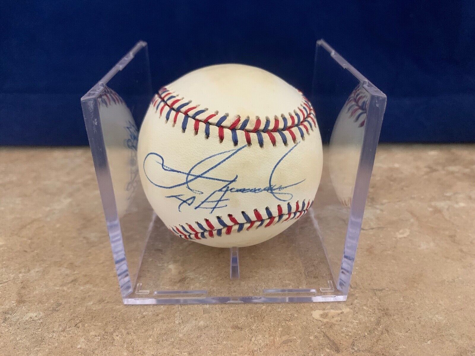 Sammy Sosa Chicago Cubs Autographed 1995 All Star Baseball JSA COA #K52720