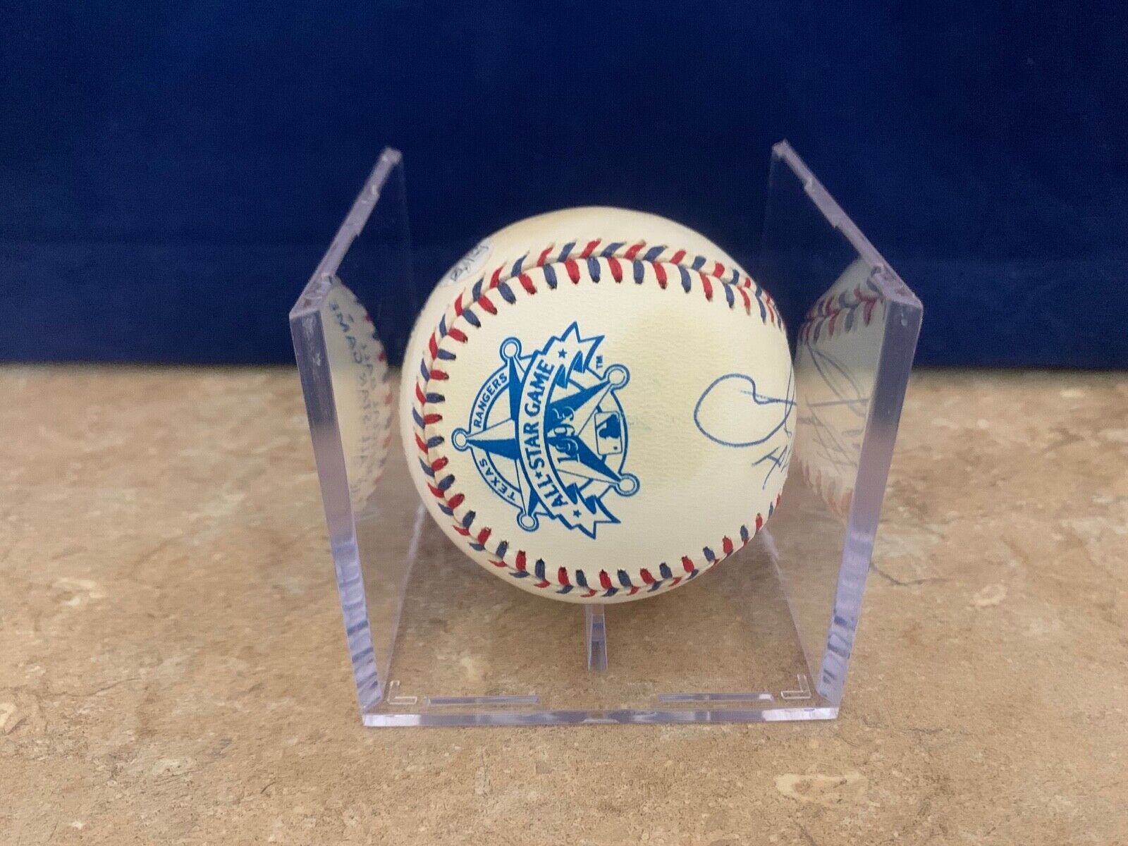 Sammy Sosa Chicago Cubs Autographed 1995 All Star Baseball JSA COA #K52720