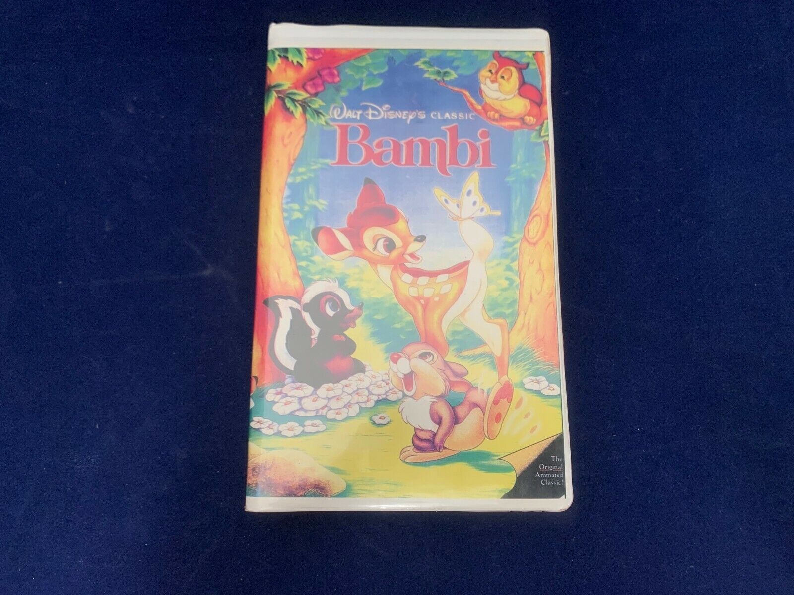 Walt Disneys Classic Bambi VHS Black Diamond The Classics Original Box PreOwned