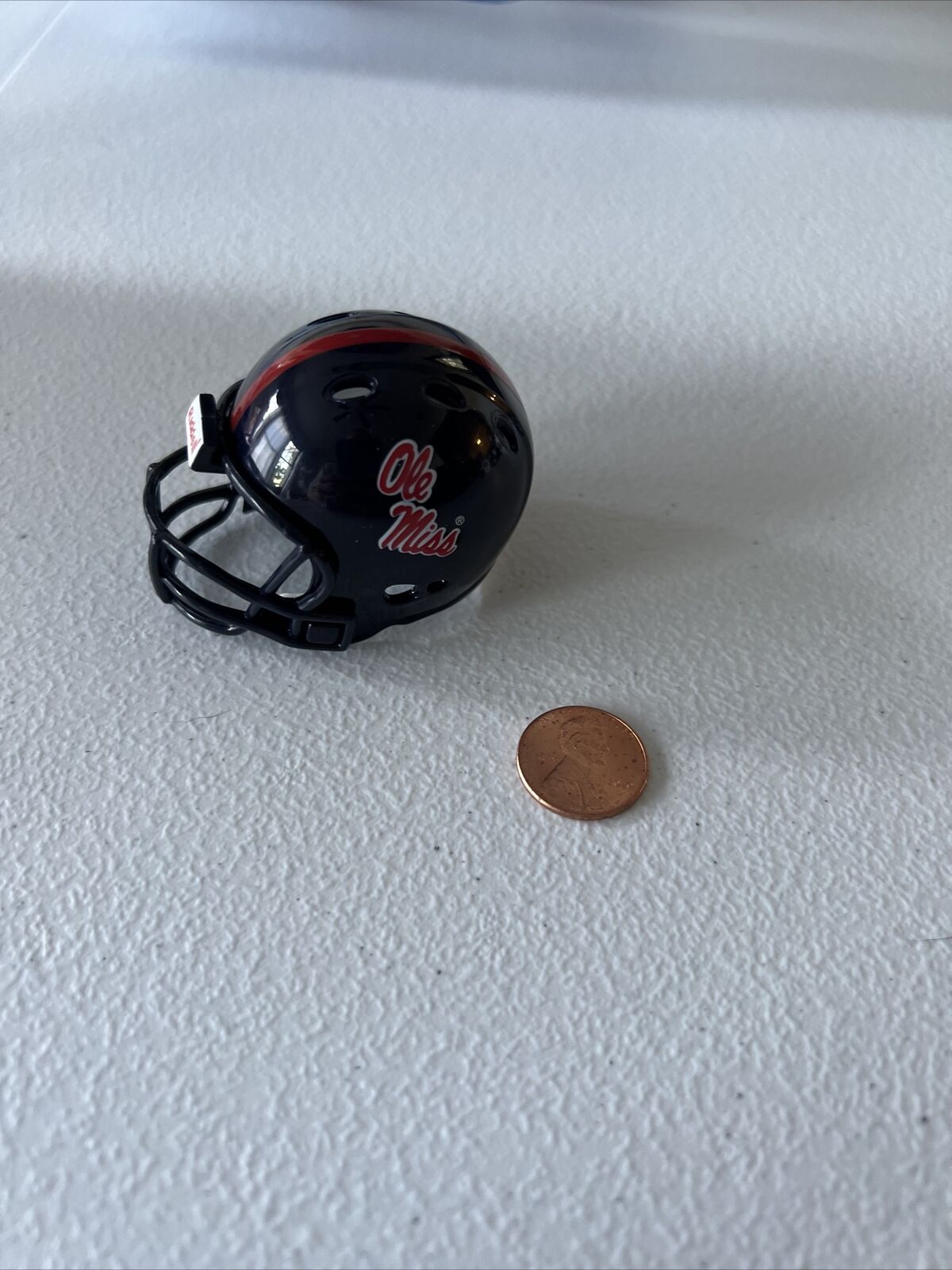 NCAA Ole Miss Riddell Brand Licensed 2013 Mini Helmet Pocket Size New