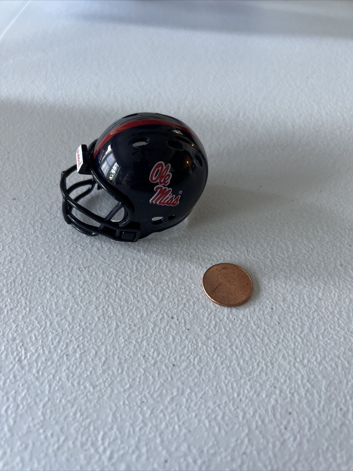 NCAA Ole Miss Riddell Brand Licensed 2013 Mini Helmet Pocket Size New