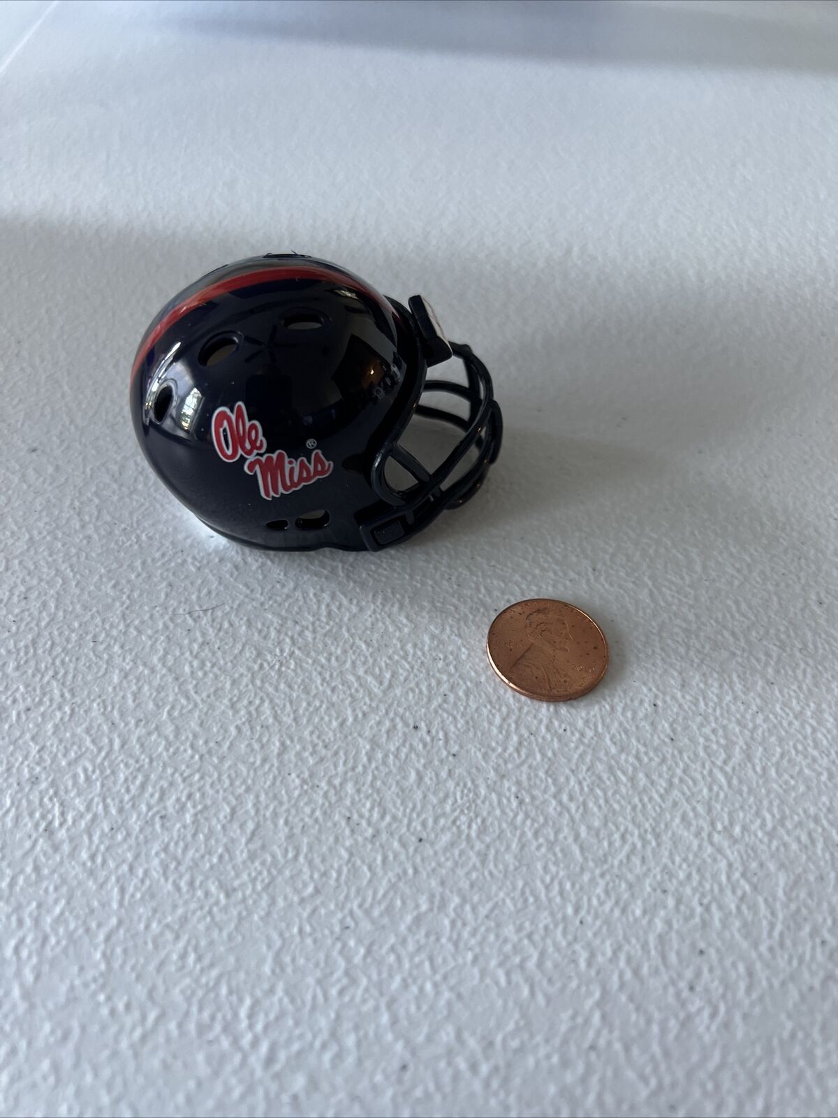 NCAA Ole Miss Riddell Brand Licensed 2013 Mini Helmet Pocket Size New