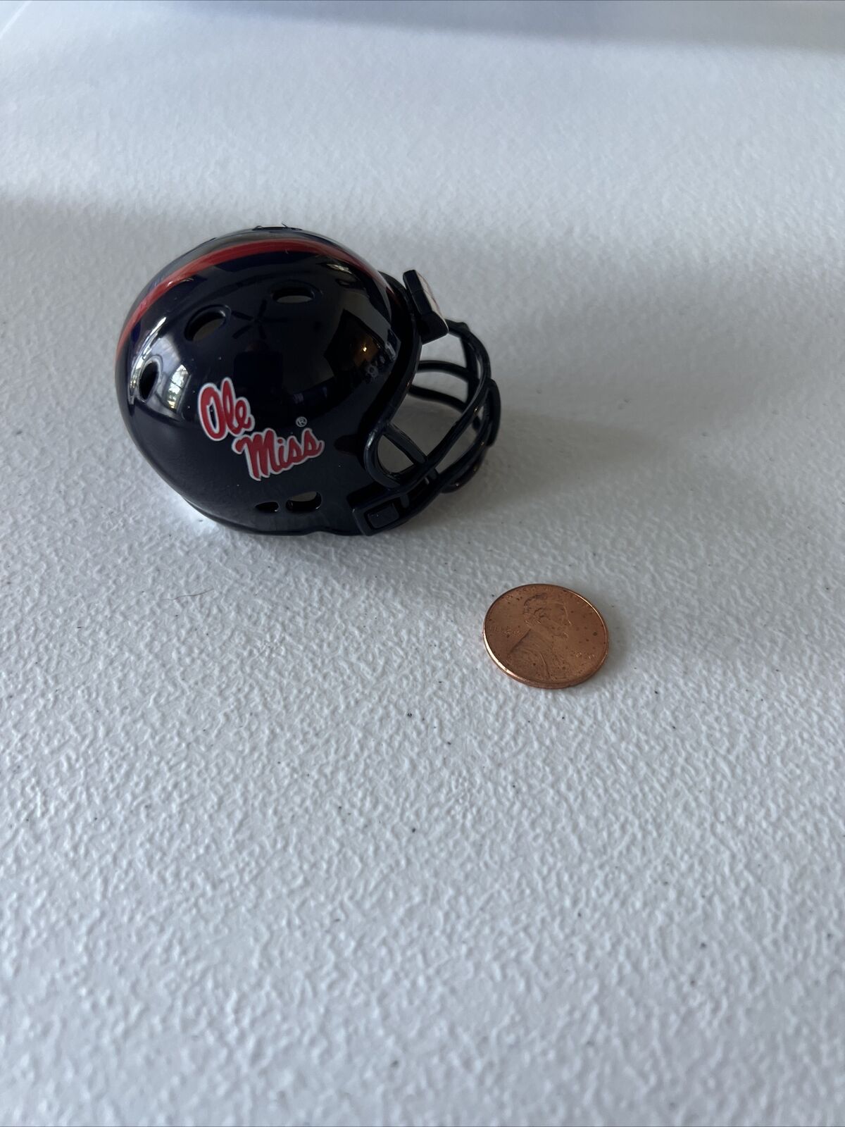 NCAA Ole Miss Riddell Brand Licensed 2013 Mini Helmet Pocket Size New