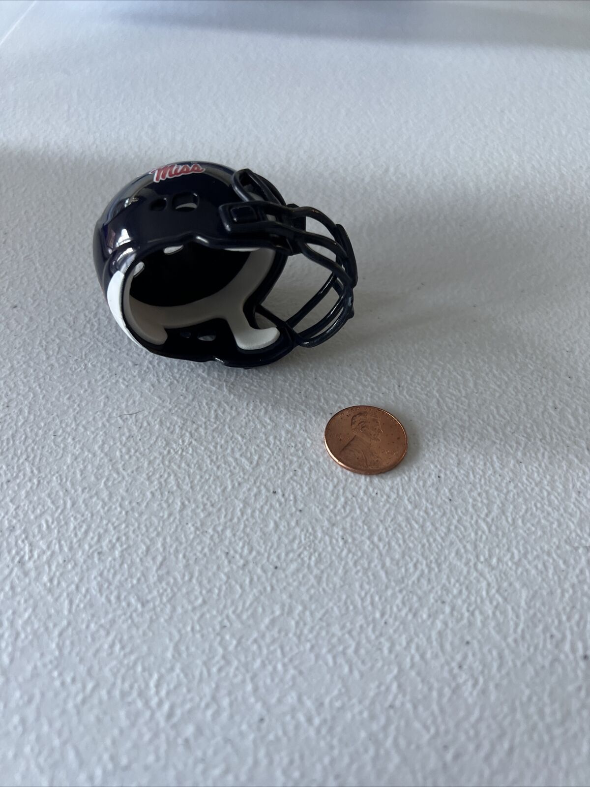 NCAA Ole Miss Riddell Brand Licensed 2013 Mini Helmet Pocket Size New