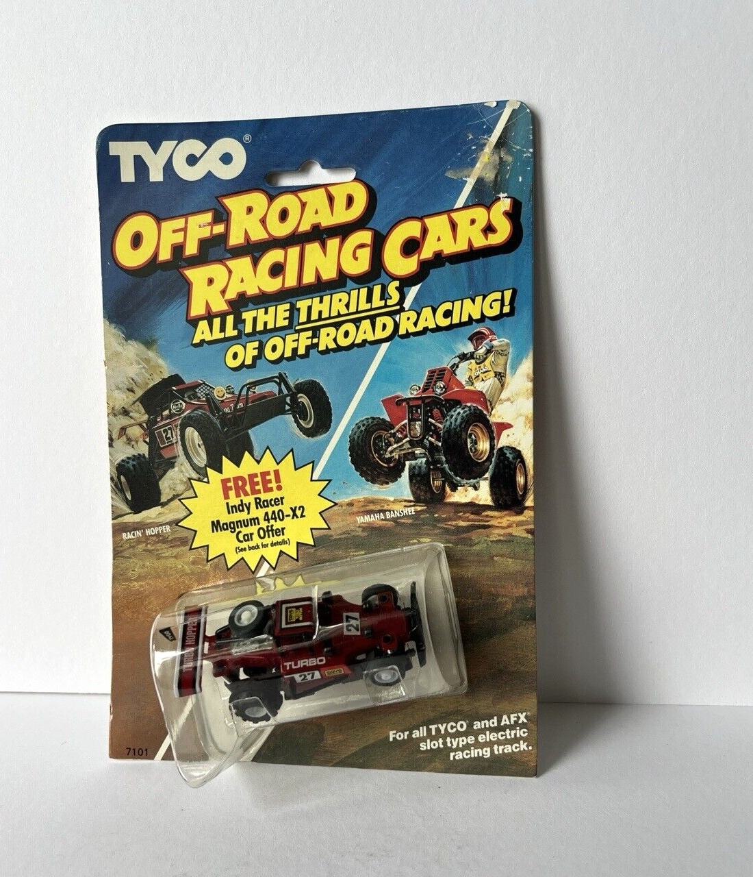 Tyco Off Road Racing Cars Vintage Racin Hopper Banshee Slot Car New In Package