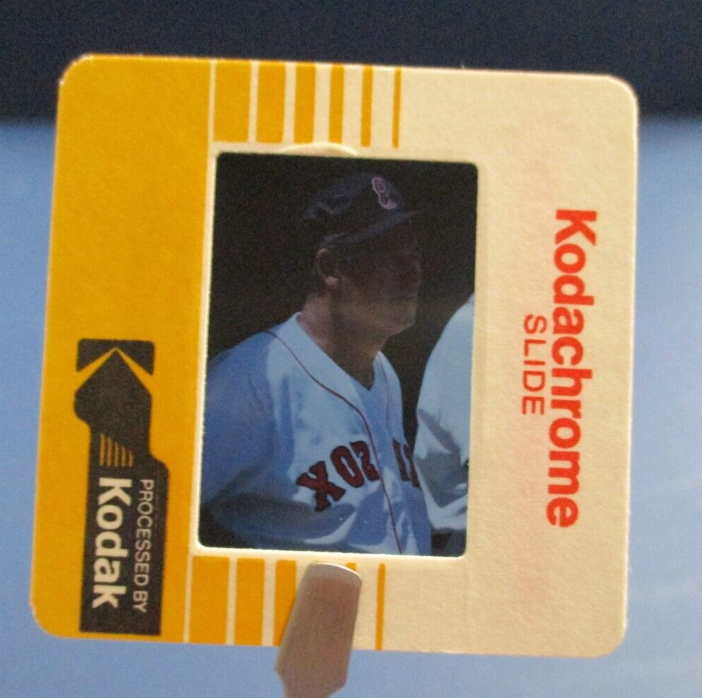 Ted Williams Boston Red Sox Original 35mm Slide Photo Kodachrome Slide