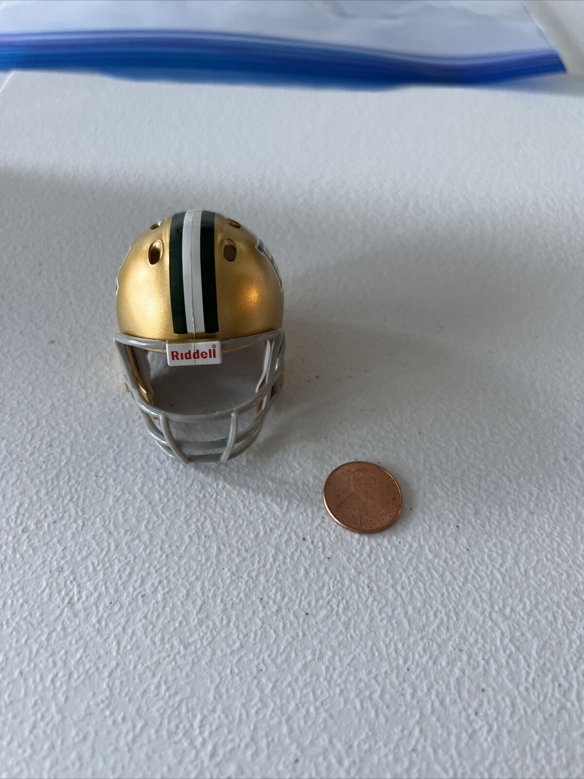 NCAA Baylor  Riddell Brand Licensed May 2015 Mini Helmet Pocket Size New