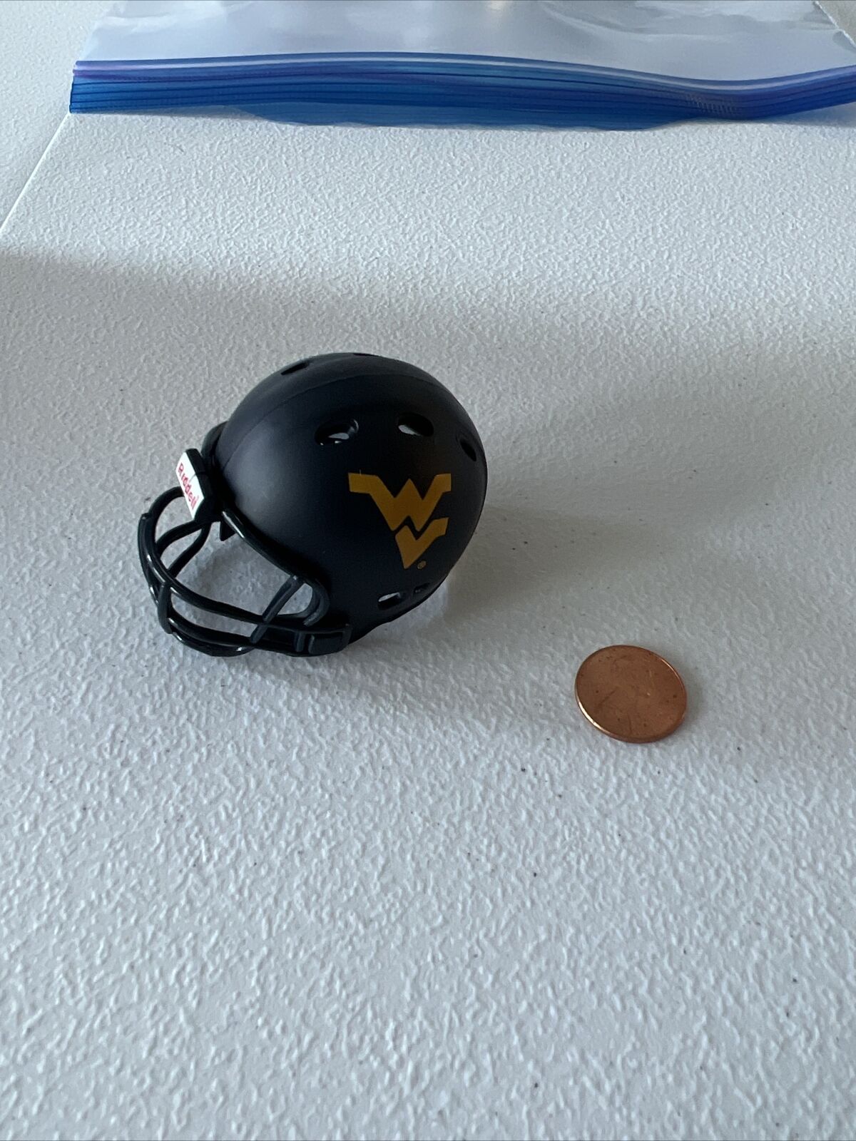 NCAA West Virginia Riddell Brand Licensed May 2015 Mini Helmet Pocket Pro