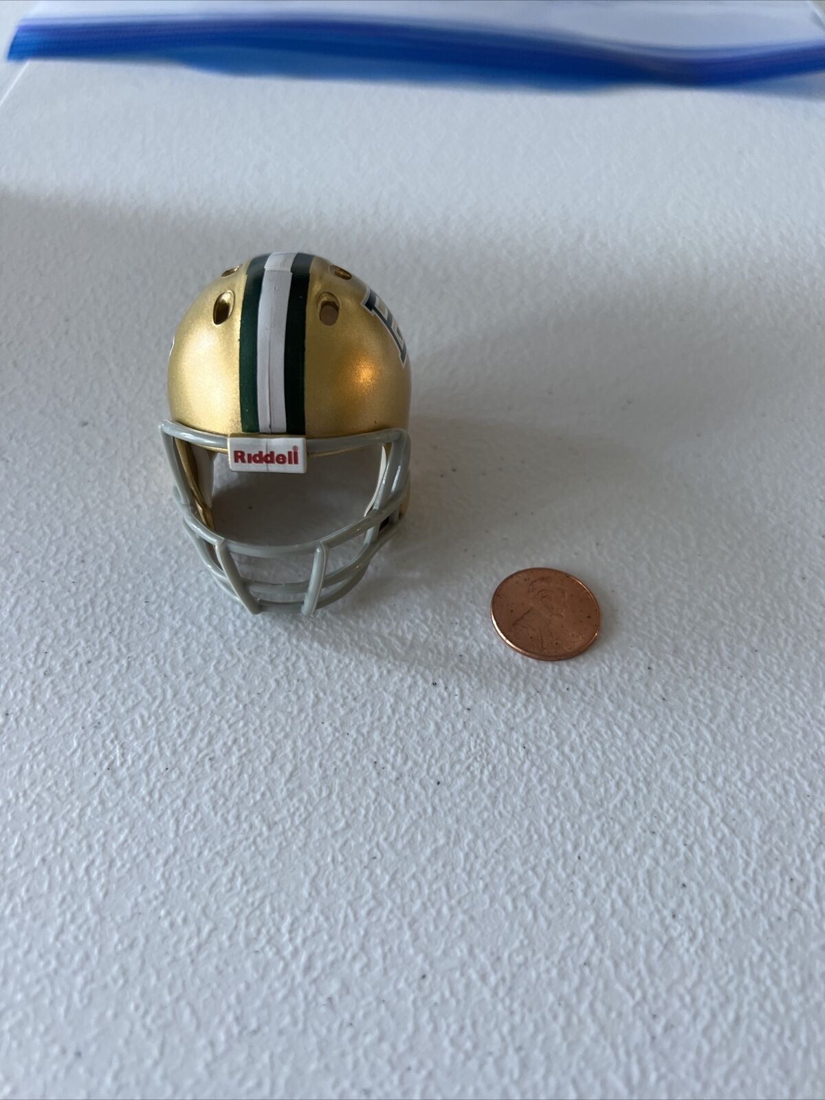 NCAA Baylor Riddell Brand Licensed July 2013 Mini Helmet Pocket Size New