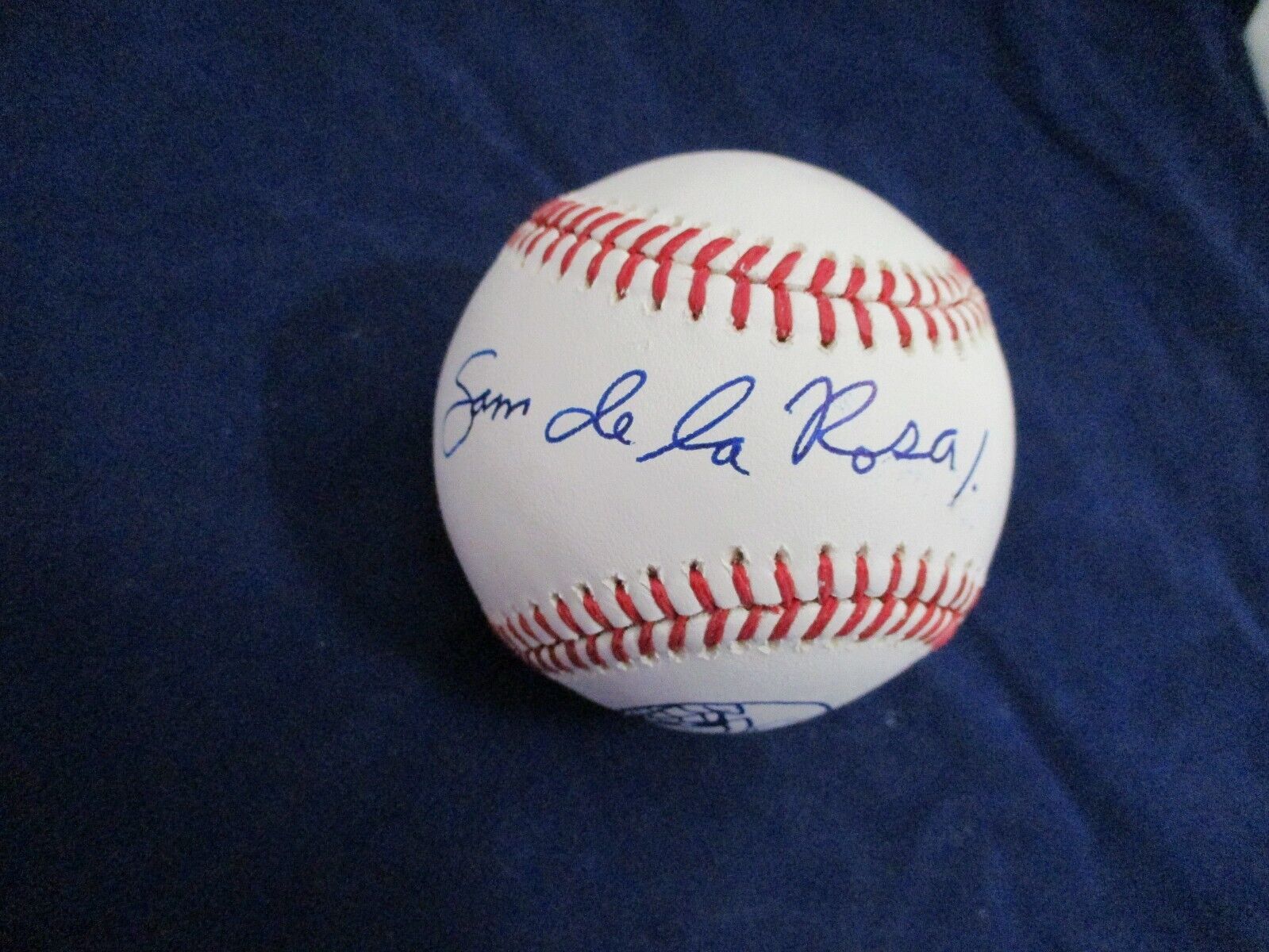 1/1 Spiderman Sketched Baseball Autographed by Sam De La Rosa JSA COA #AI77100