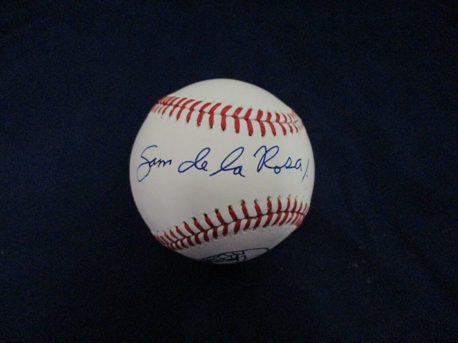 1/1 Spiderman Sketched Baseball Autographed by Sam De La Rosa JSA COA #AI77100