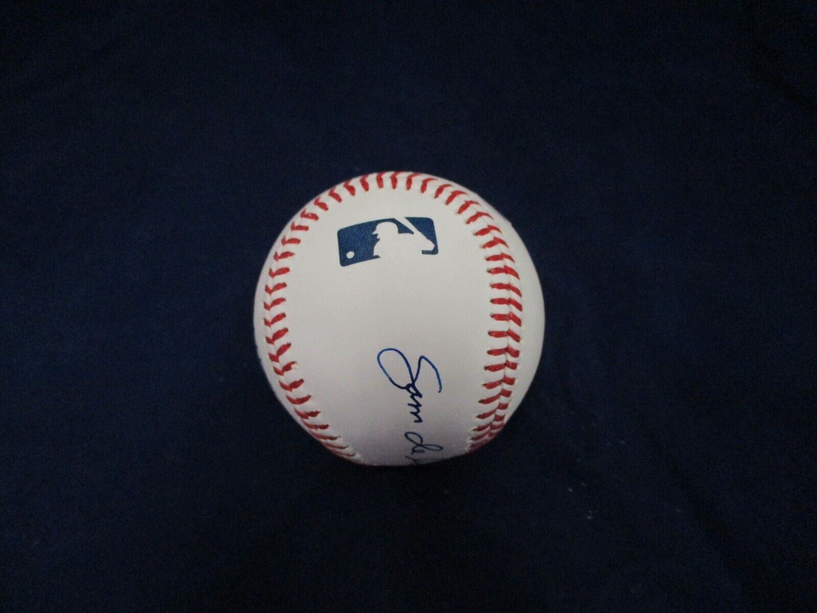 1/1 Spiderman Sketched Baseball Autographed by Sam De La Rosa JSA COA #AI77100