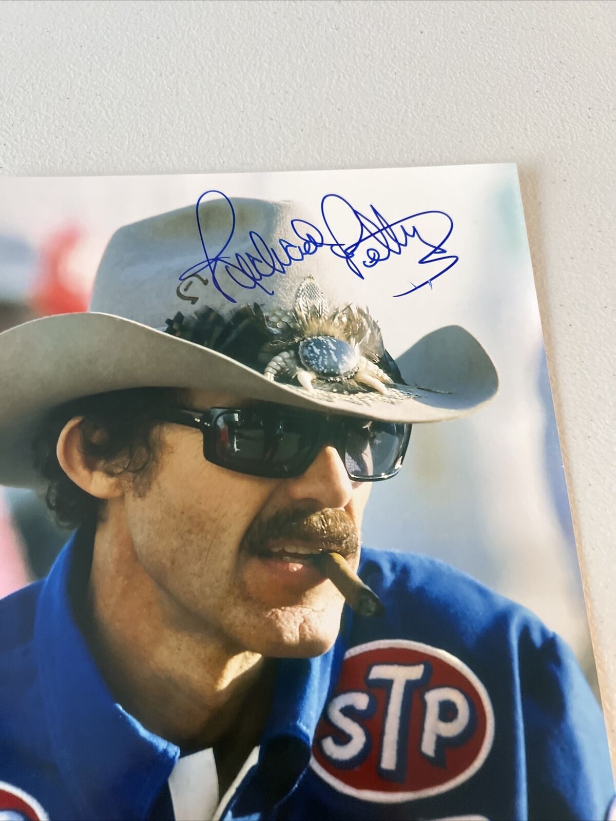 Richard Petty "Auto Racing" Autographed Signed 8x10 Photo JSA COA #AI48271