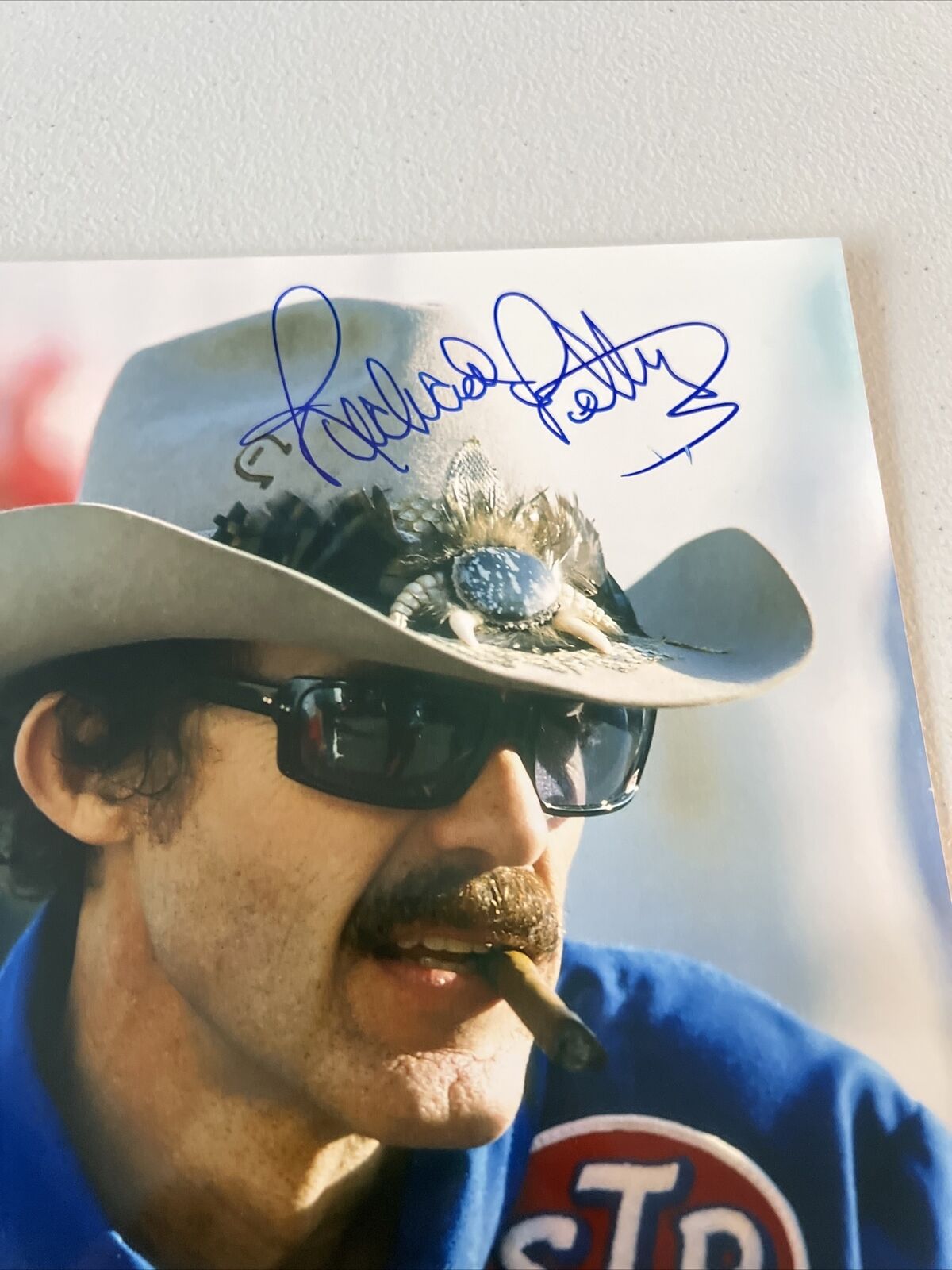 Richard Petty "Auto Racing" Autographed Signed 8x10 Photo JSA COA #AI48271